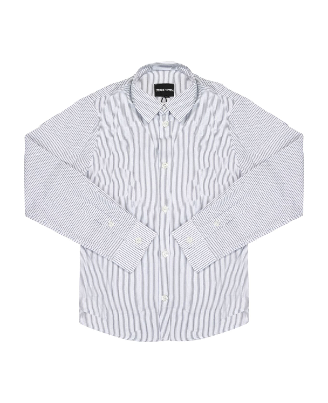 Emporio Armani Cotton Shirt - White シャツ