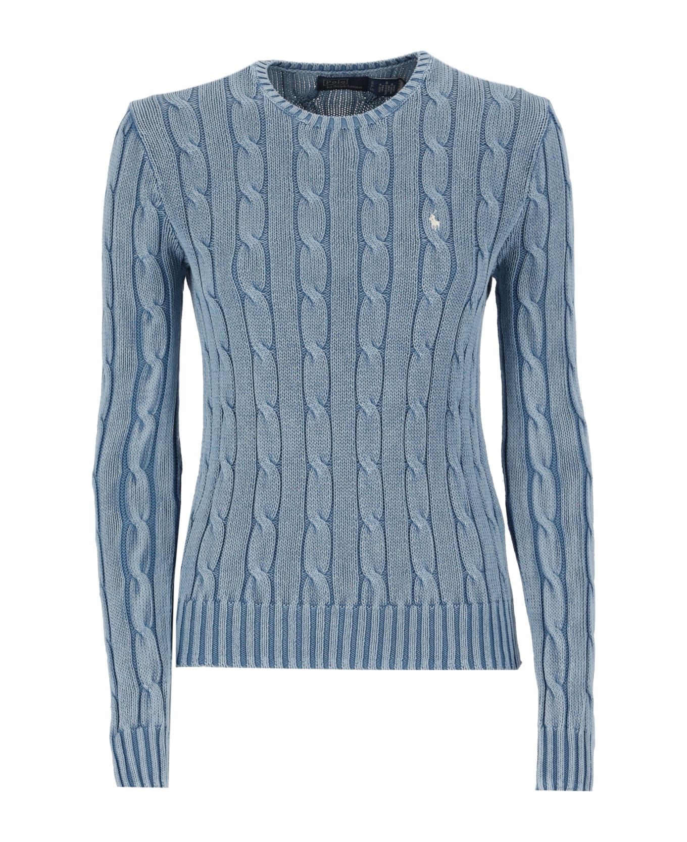 Polo Ralph Lauren Cotton Sweater - Light Blue