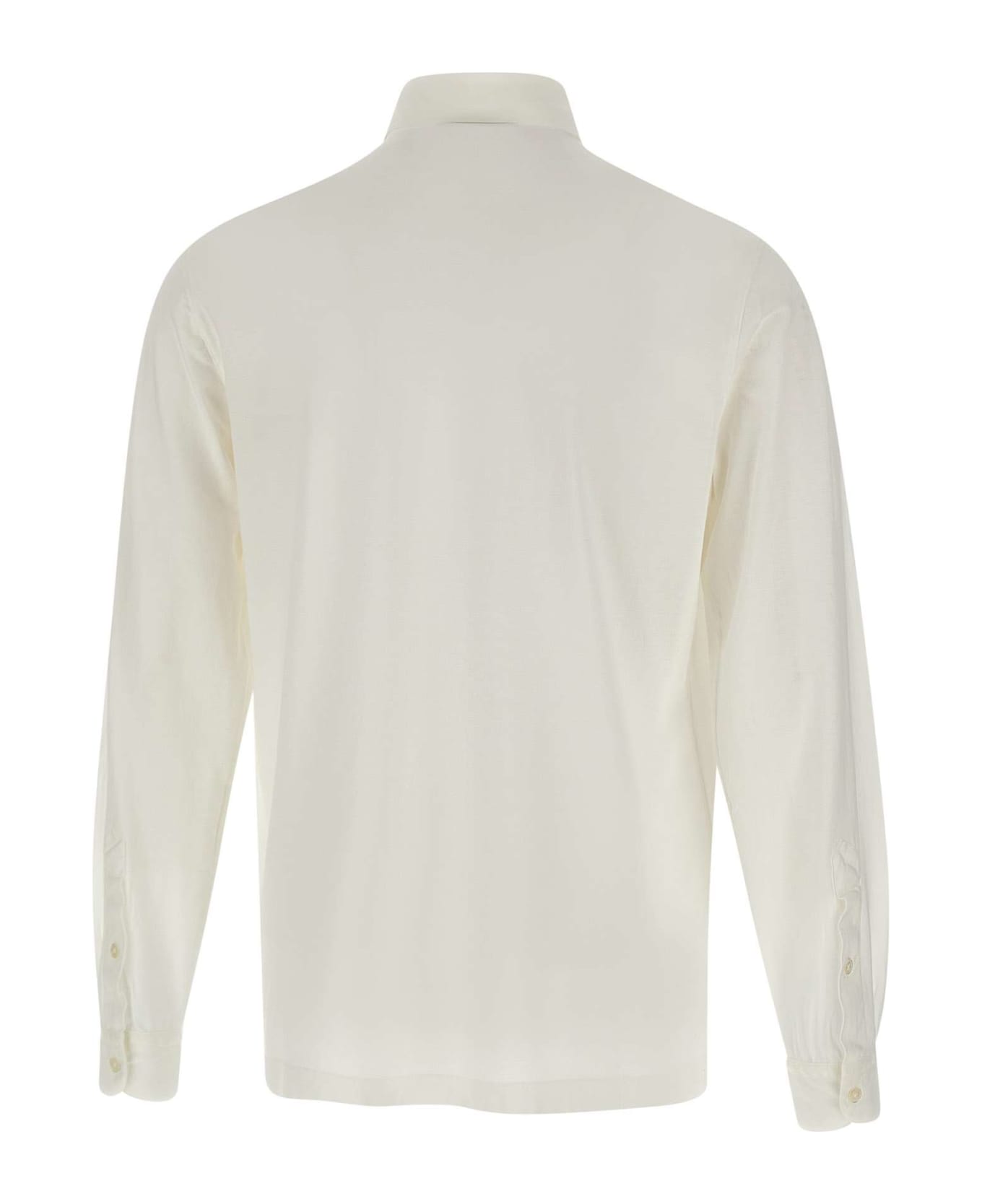 Filippo De Laurentiis Cotton Crepe Shirt - WHITE