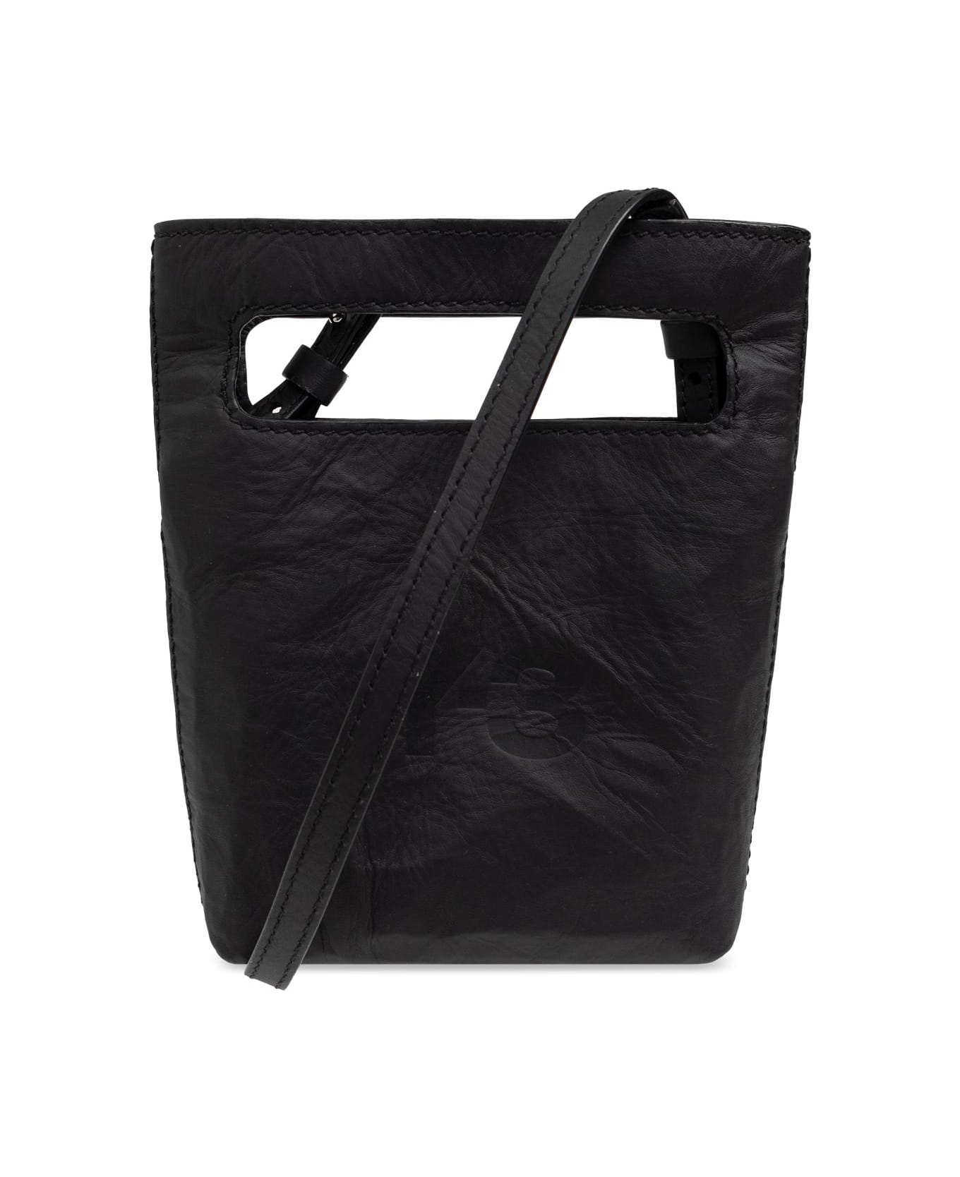 Adidas Y-3 Shoulder Bag With Logo - BLACK