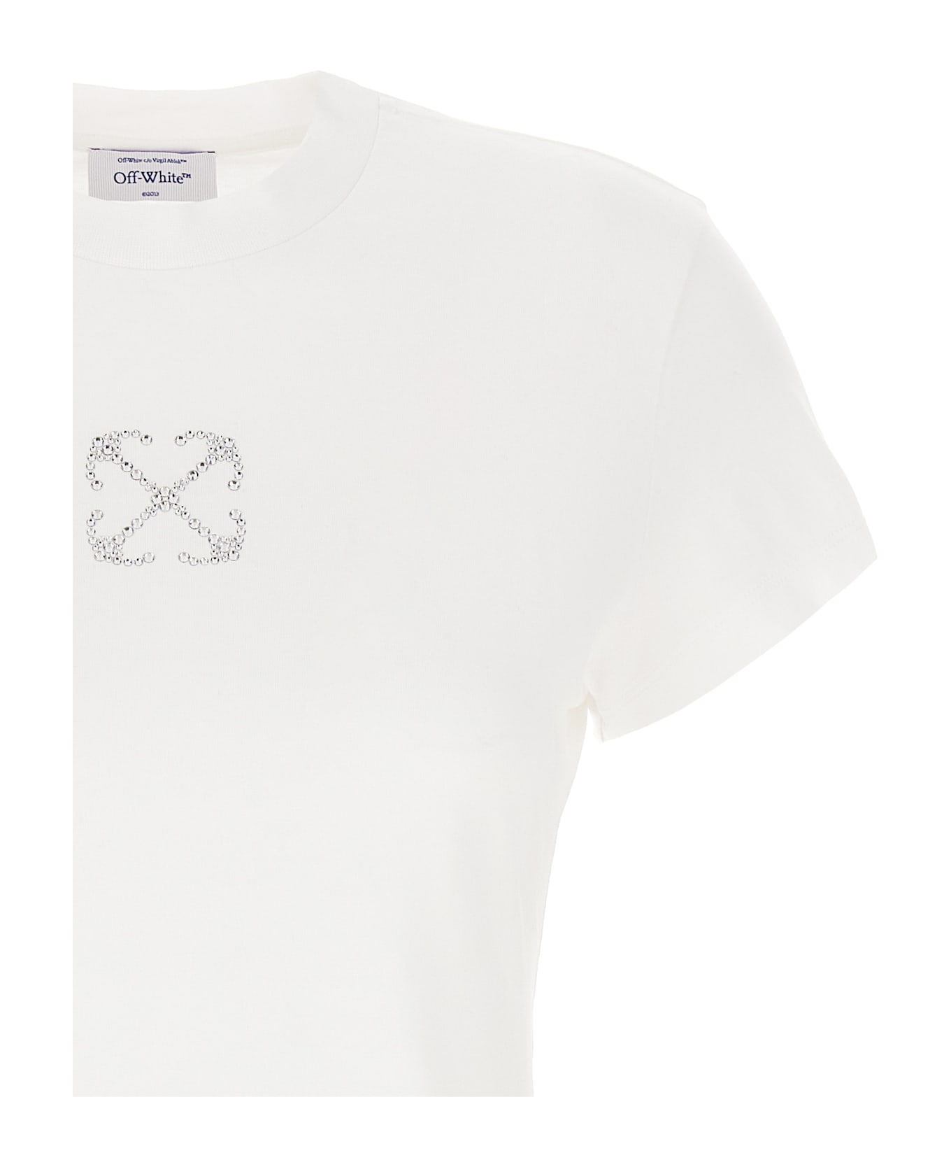 Off-White 
arrow Jewel
 T-shirt - White
