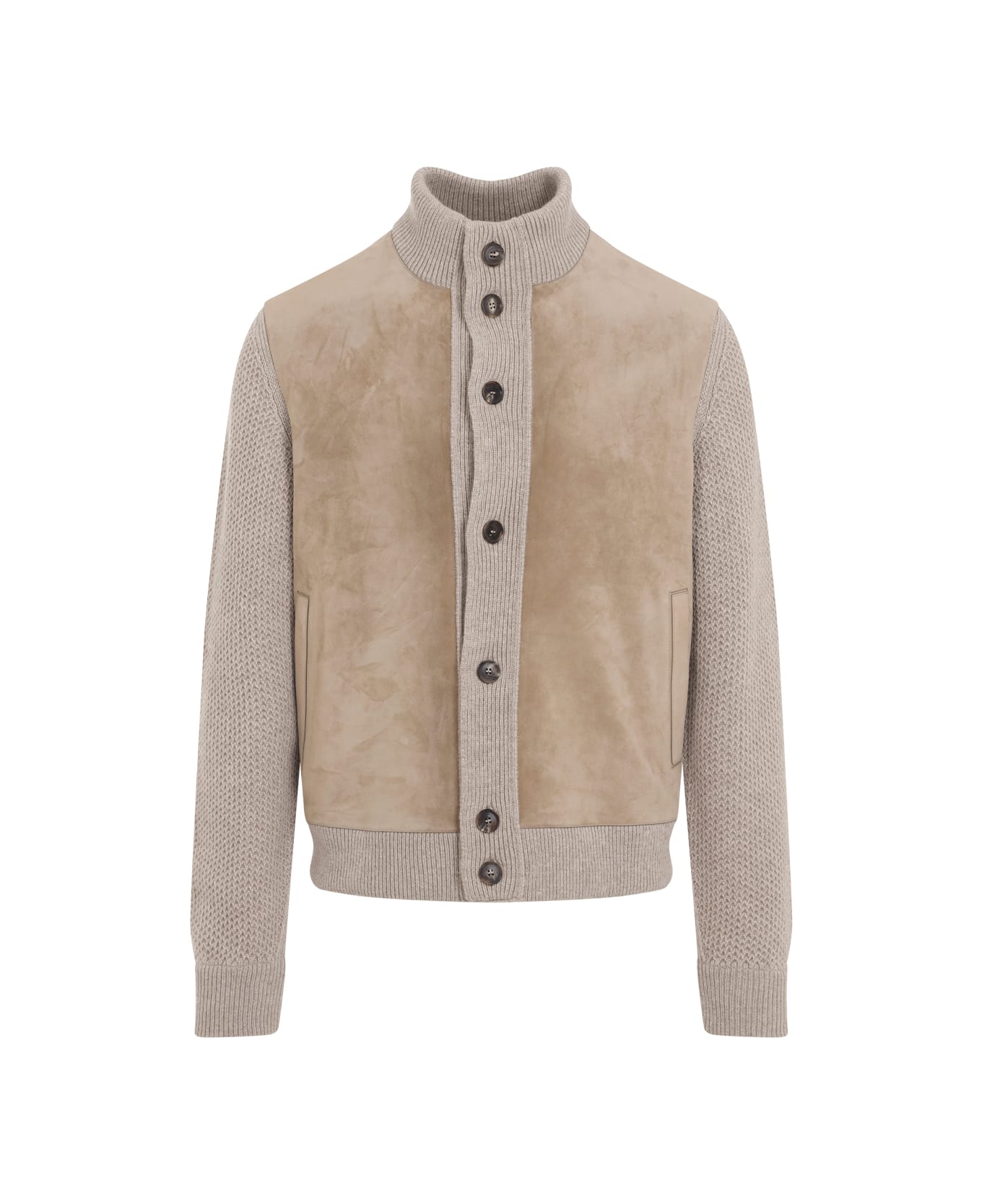 Zegna Oasi Jacket - Beige Medio Unito