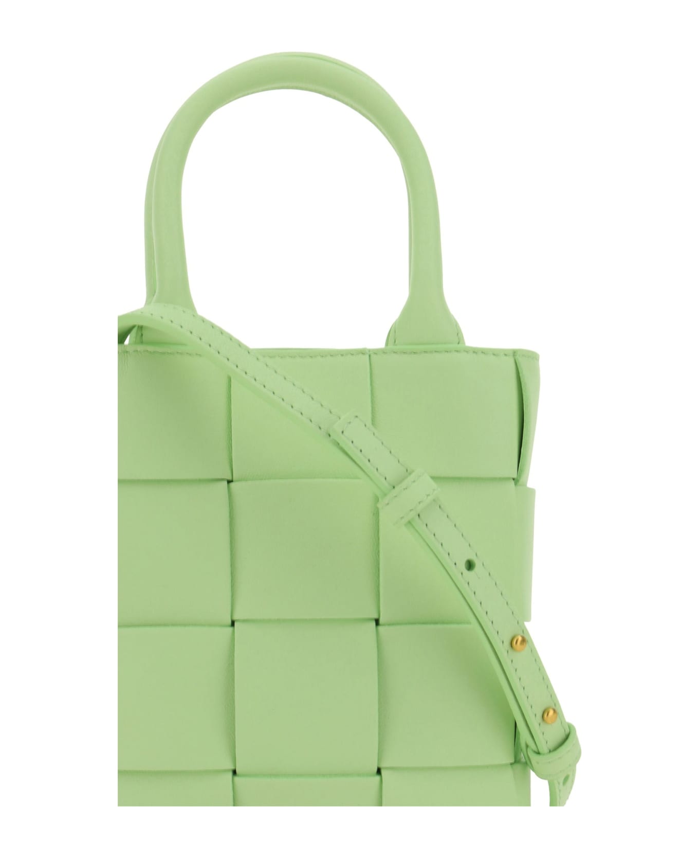 Bottega Veneta Cassete Mini Handbag - Green