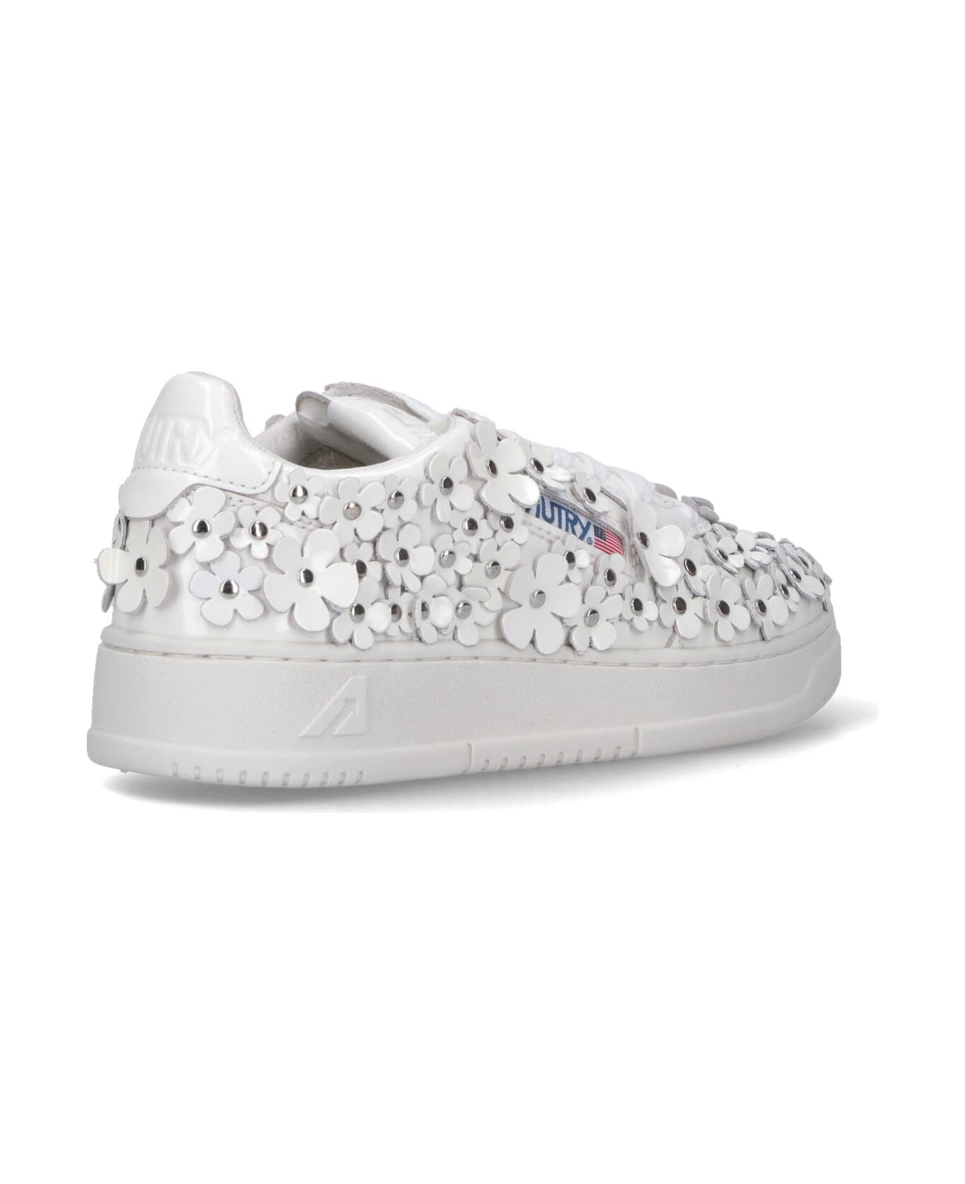 Autry 
medalist Low Blooming
 Sneakers - White