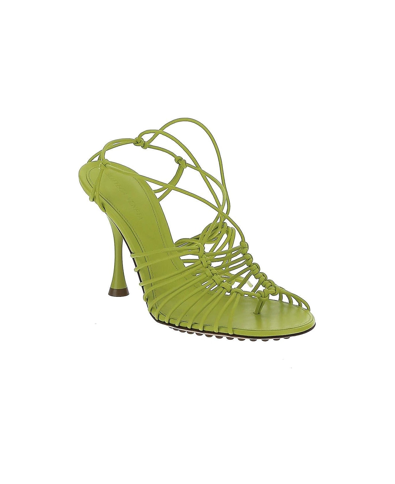 Bottega Veneta Dot Sandals - GREEN