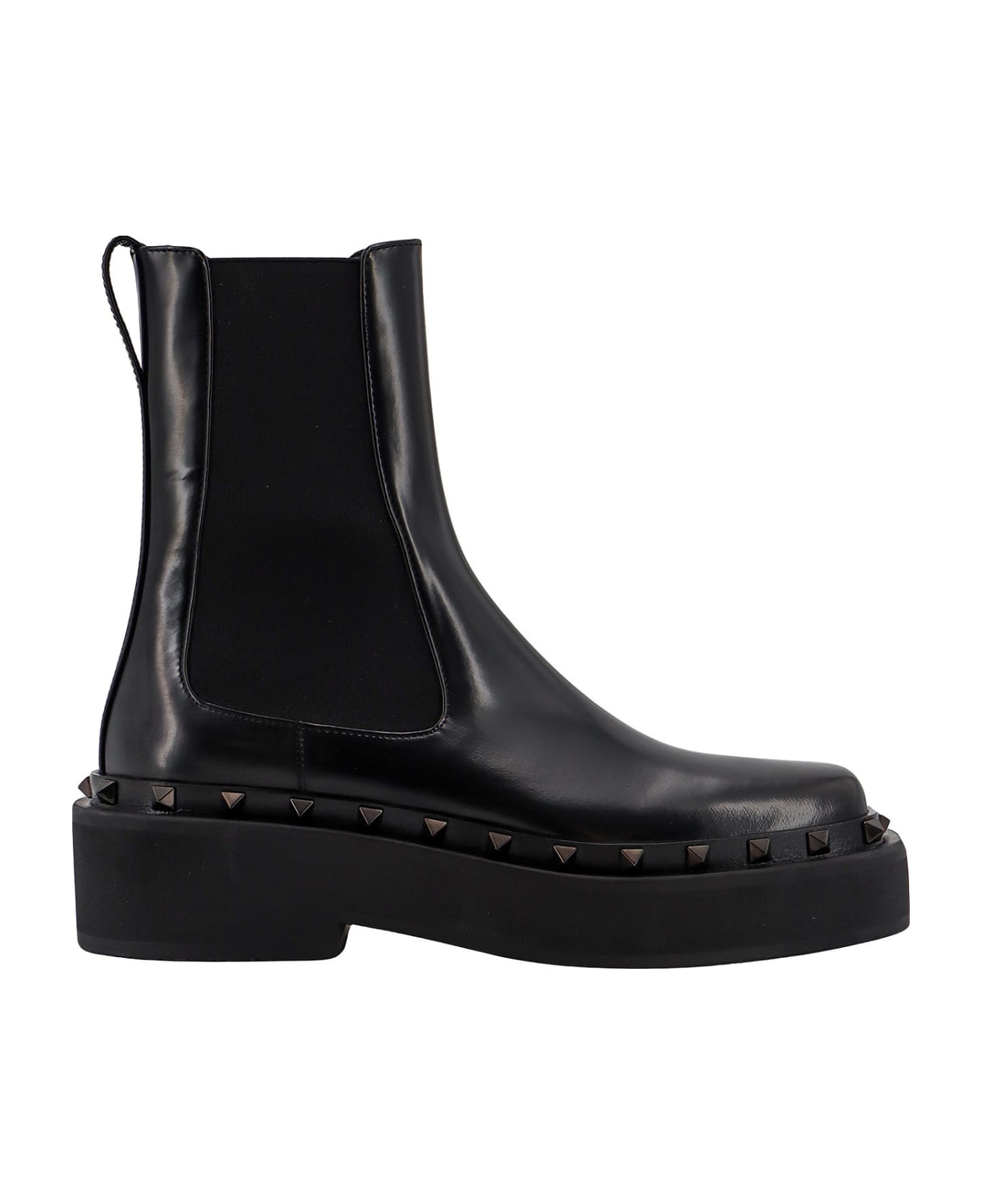 Valentino Garavani Rockstud M-way Ankle Boots - Black
