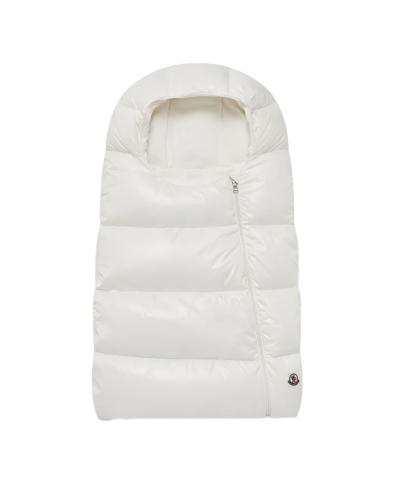 Moncler Enfant Quilted Sleeping Bag With Hood - White