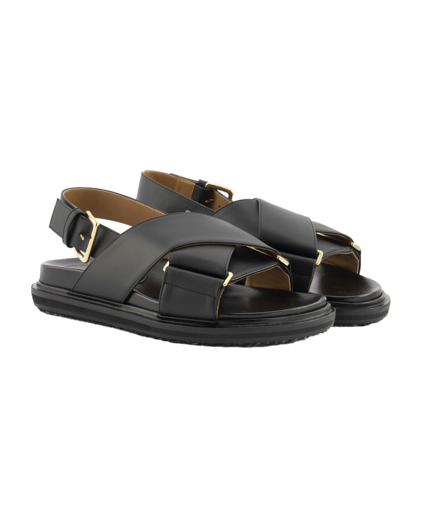 Marni Fussbett Sandals - Black