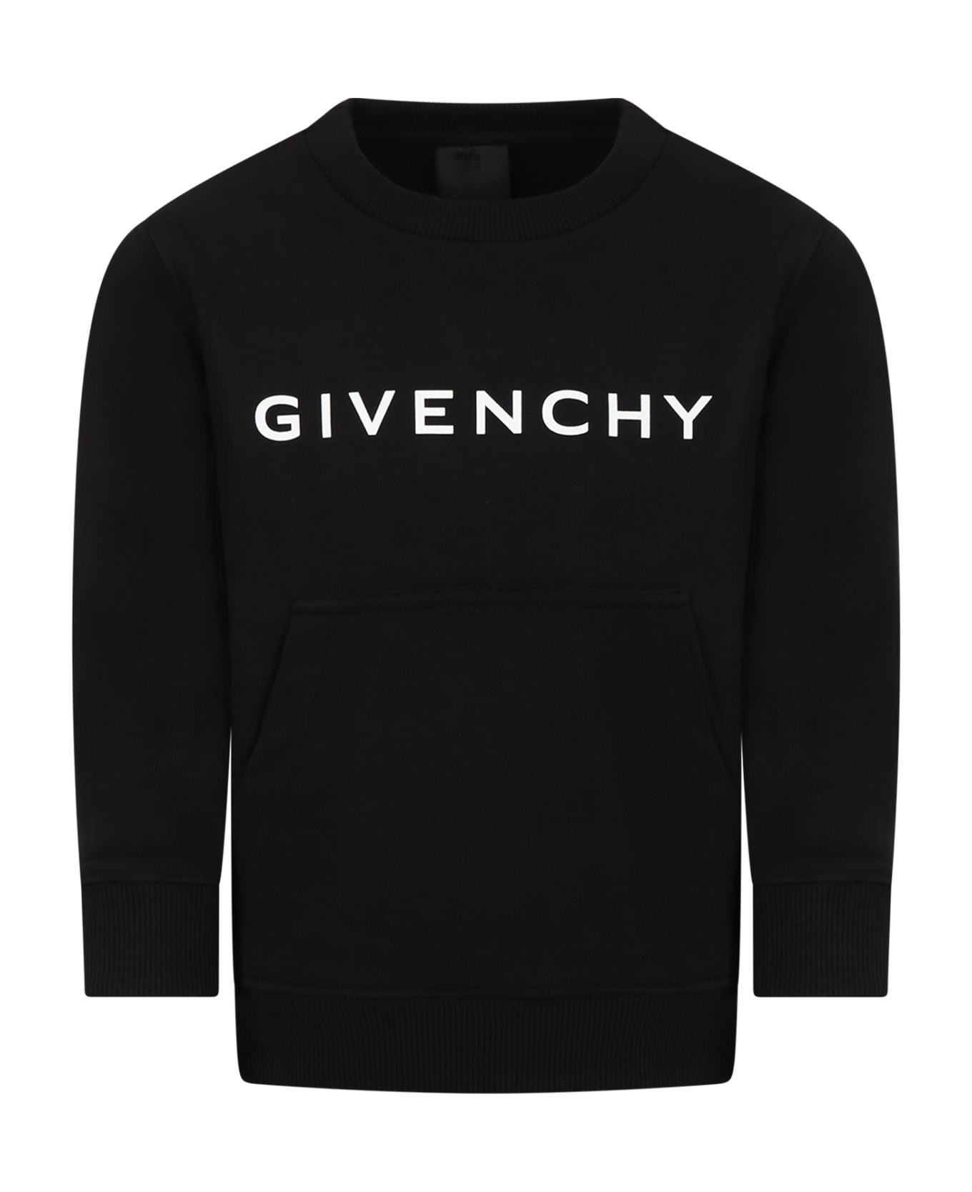 Givenchy Balck Sweatshirt For Kids With 101 Dalmatians Print And Logo - Black