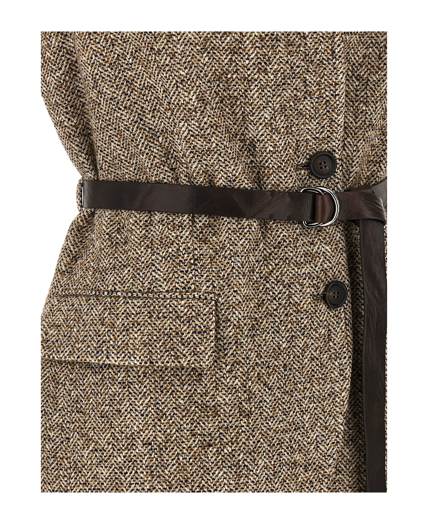 Brunello Cucinelli Buttoned Chevron Vest | italist