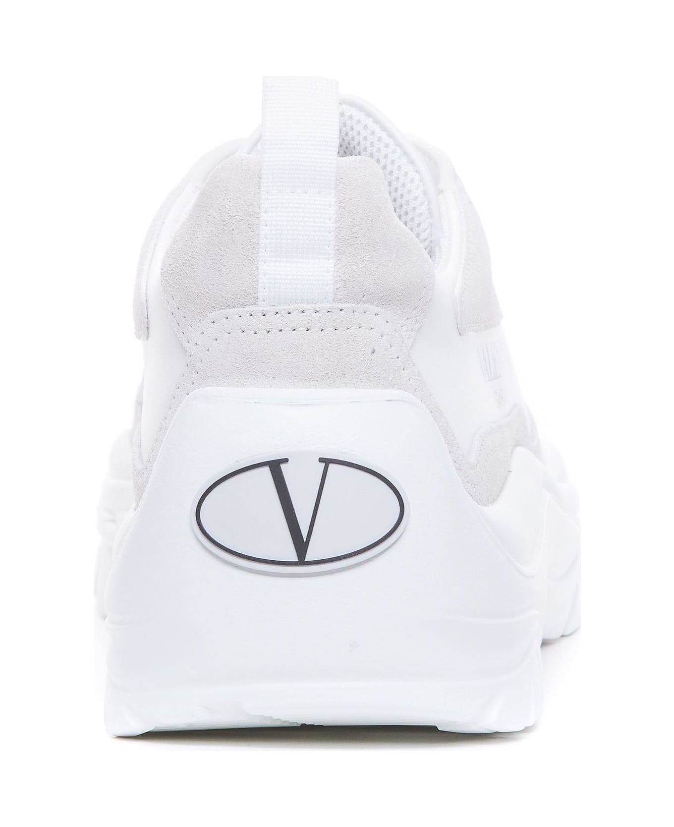 Valentino Garavani Gumboy Lace-up Sneakers - Bianco/bianco/bianco スニーカー