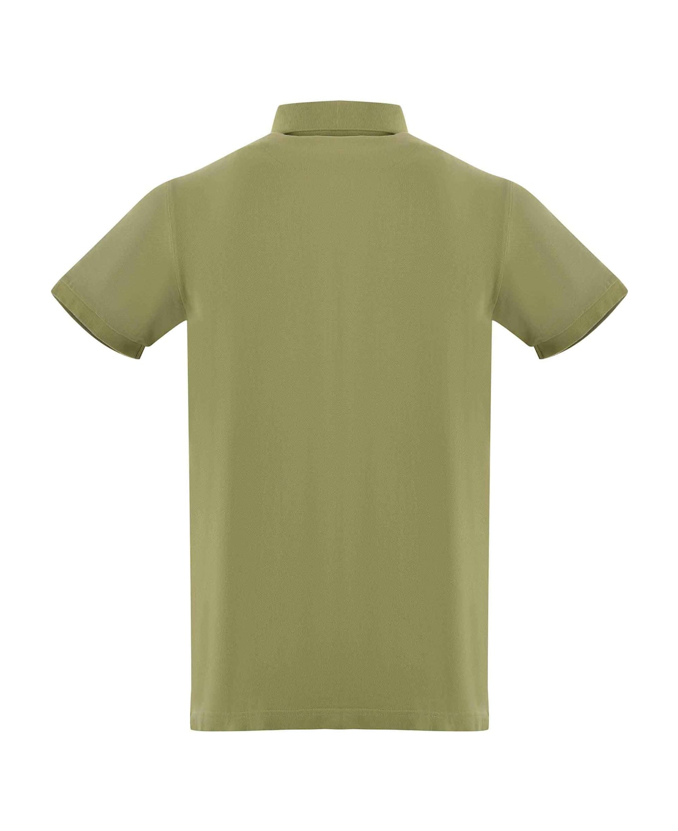 Etro Logo Polo Shirt - Verde oliva