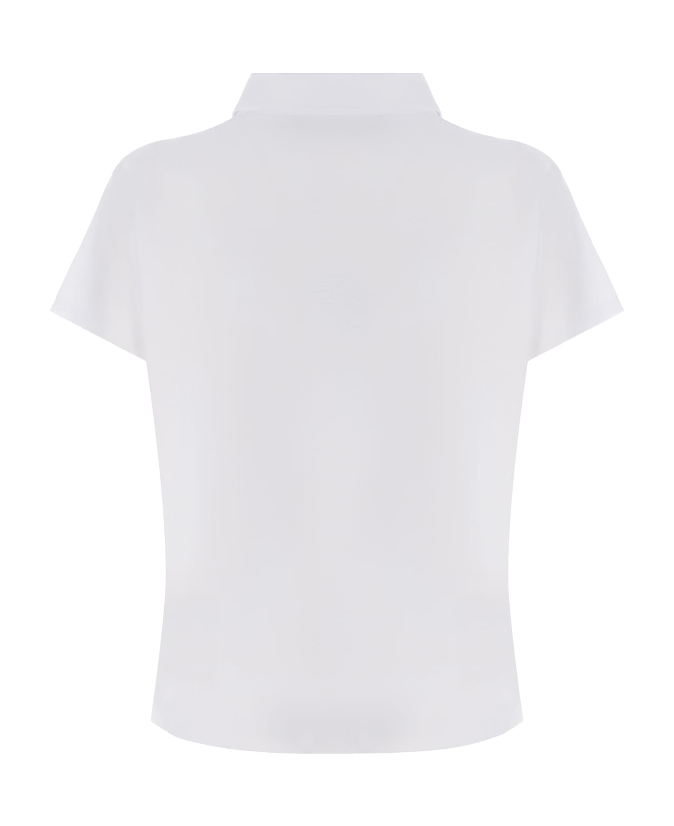 Fay Polo Shirt Fay Made Of Piquet - Bianco ポロシャツ