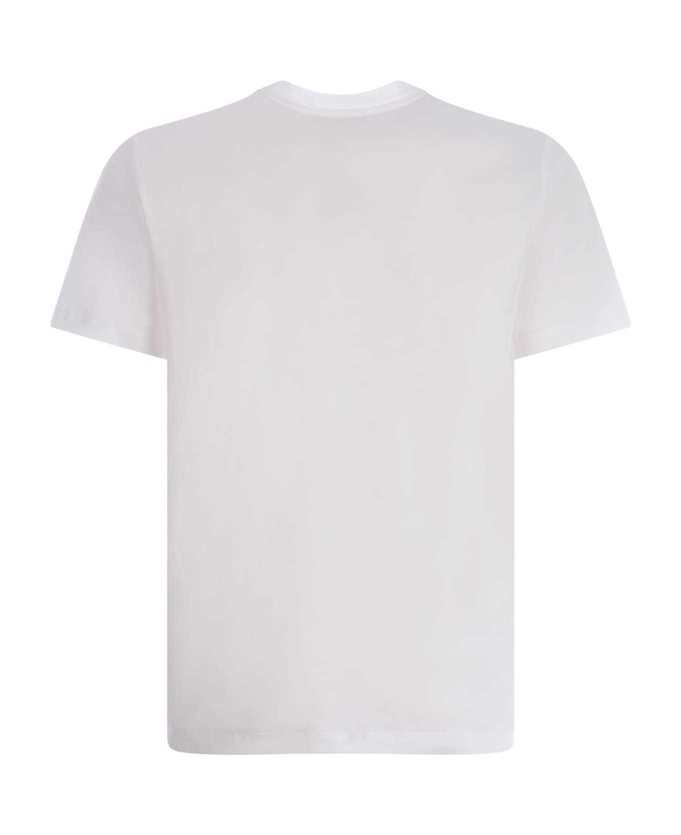 Marni T-shirt With Logo - Lily white シャツ