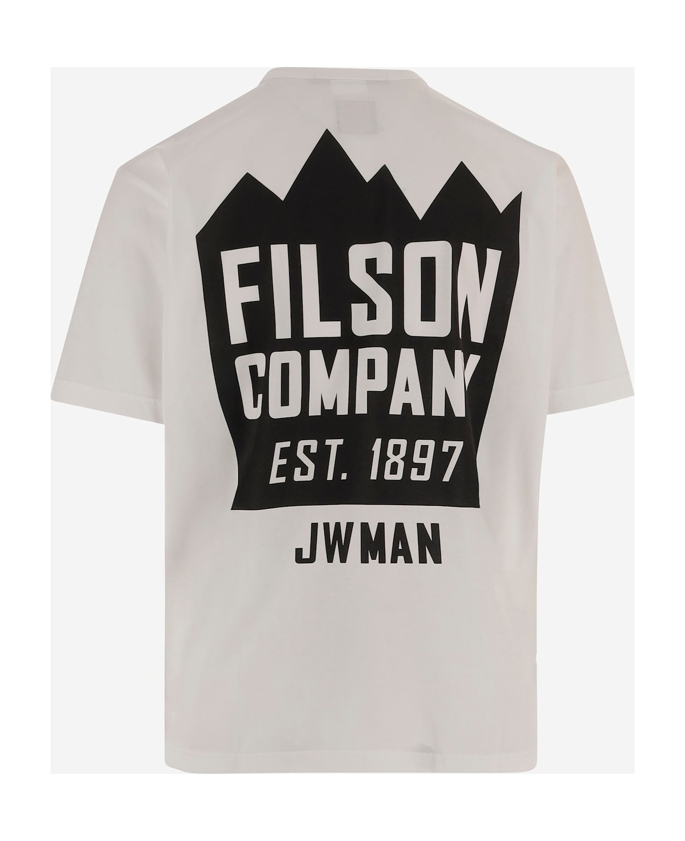 Junya Watanabe Cotton T-shirt With Logo - White シャツ