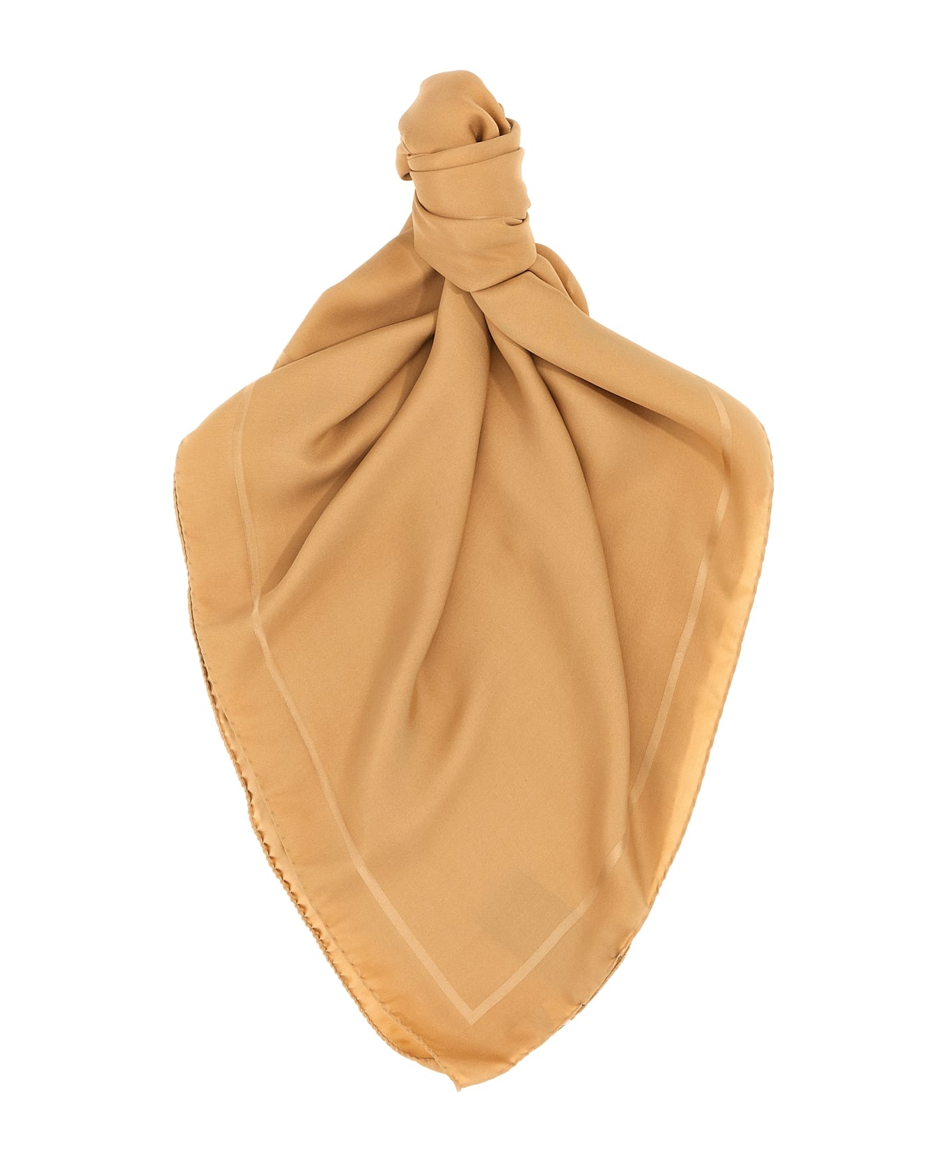 Saint Laurent Cassandre Scarf - Beige