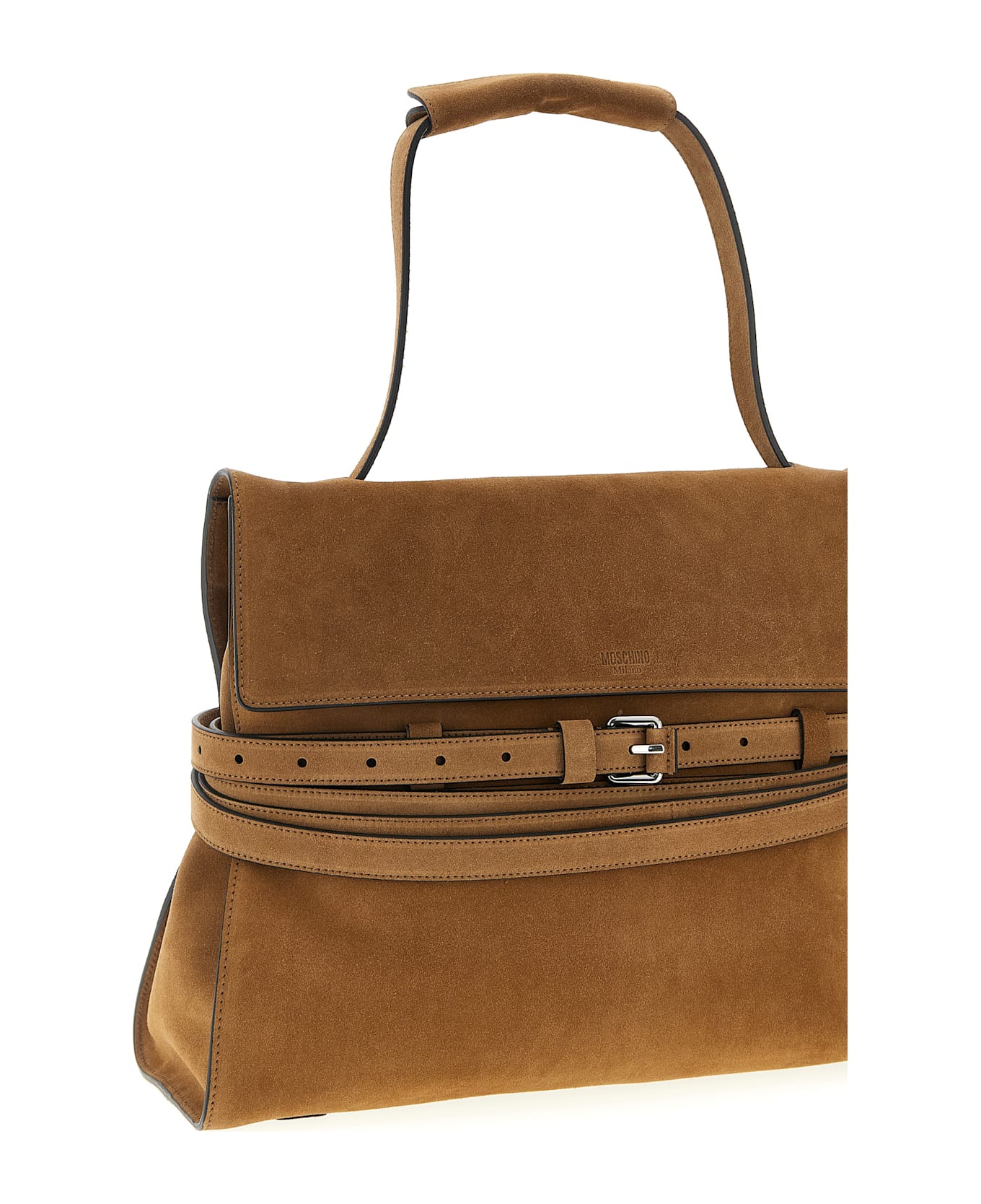 Moschino 
tie Me
 Shoulder Bag - Brown