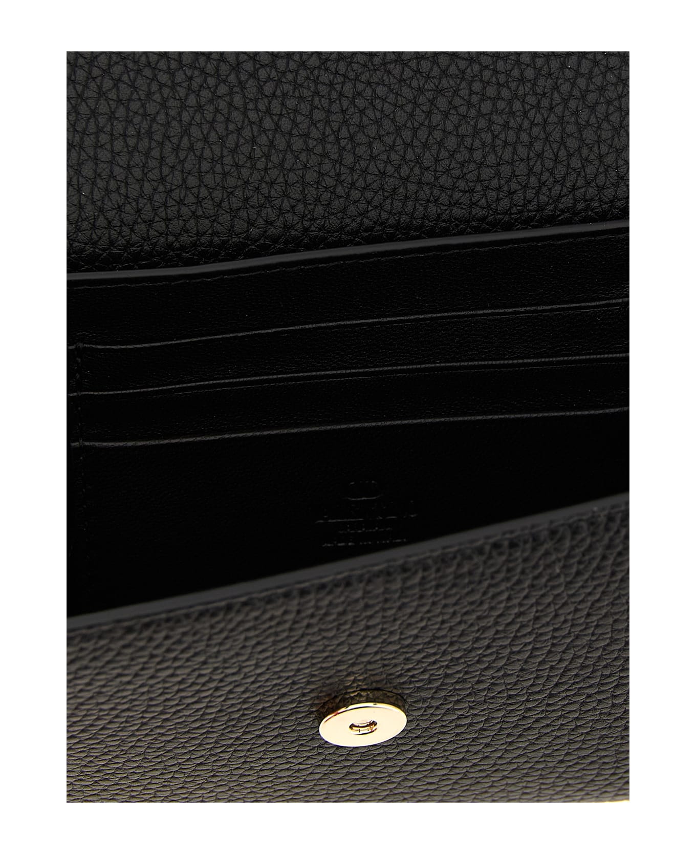 Valentino Garavani 
rockstud
 Wallet On Chain - Black  