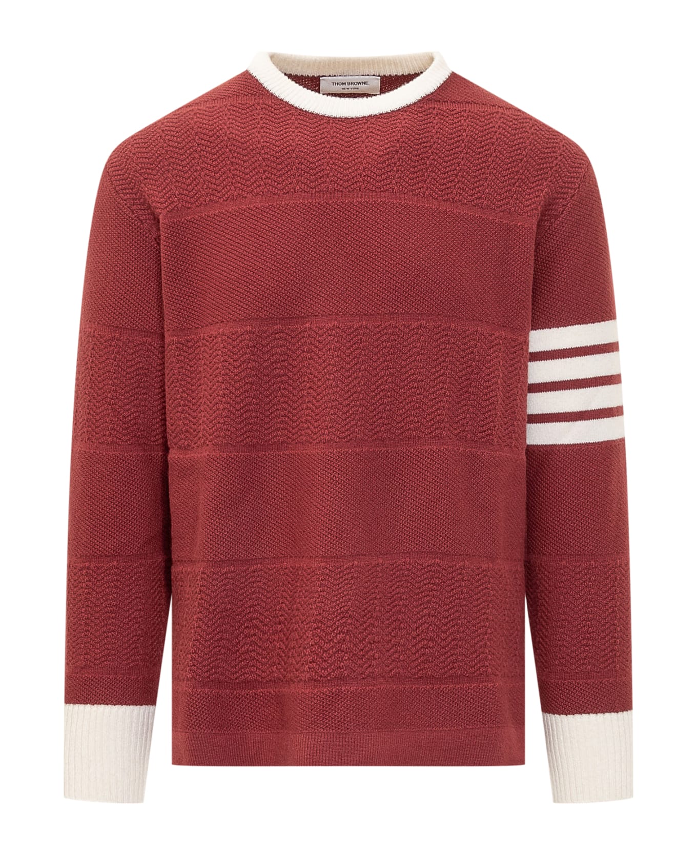 Thom Browne Sweater - BURGUNDY