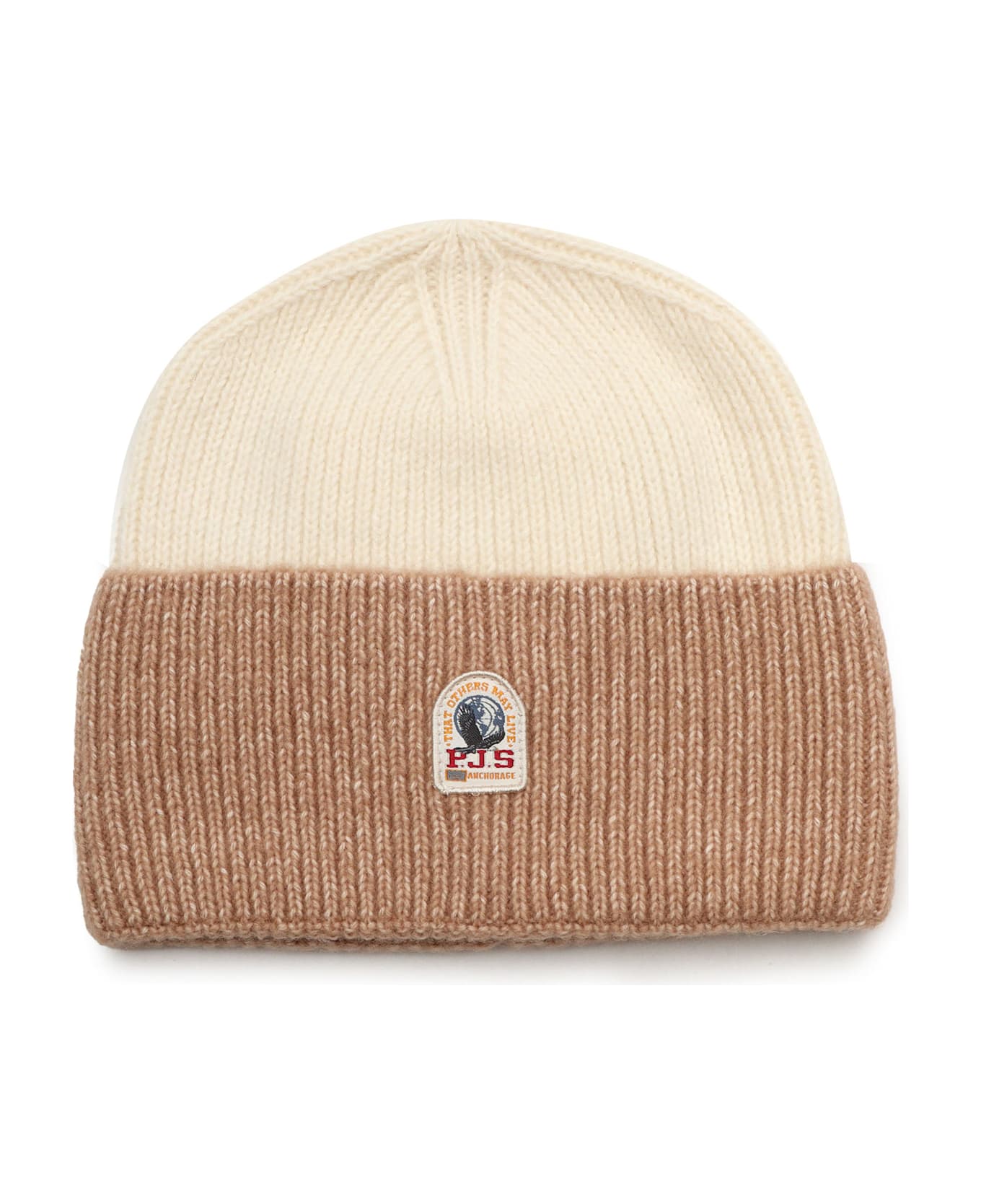 Parajumpers Gardenia Hat Knitted Beanie - WHITE