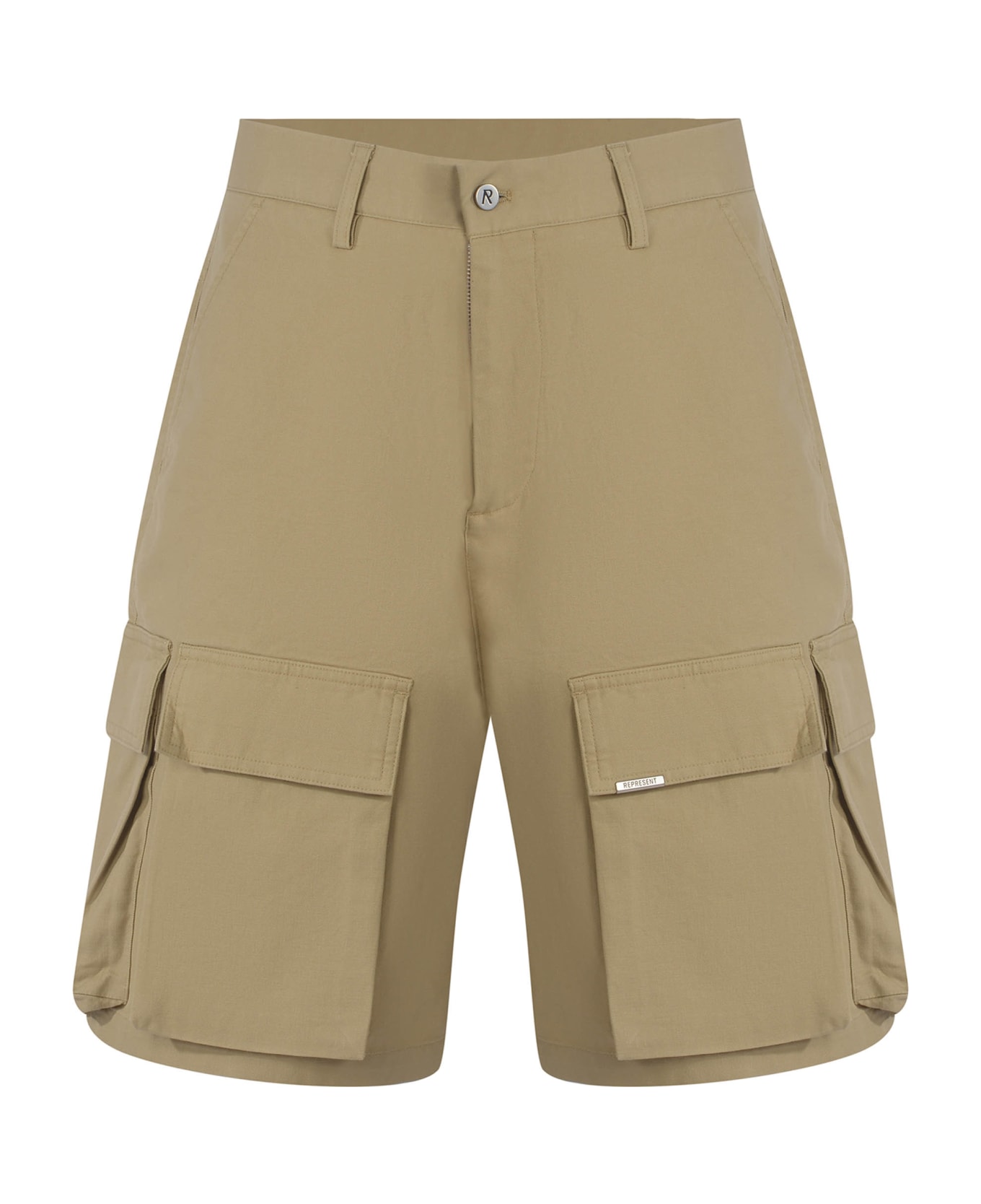 REPRESENT Shorts Represent Made Of Cotton - Beige