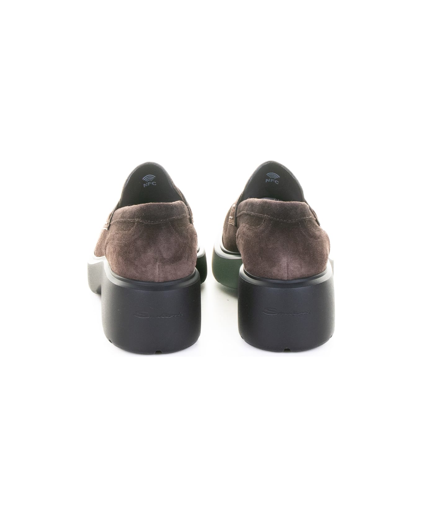 Santoni Sandals - DARK BROWN