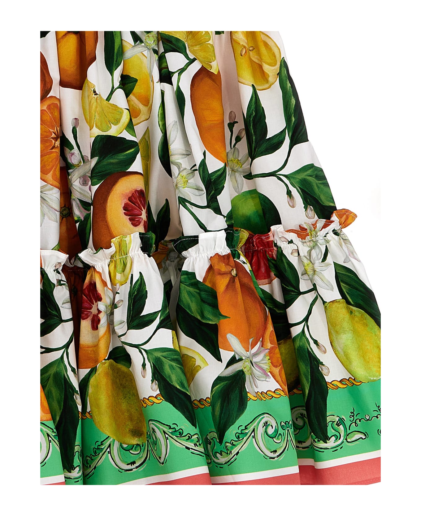Dolce & Gabbana Fruit Print Skirt - Multicolor
