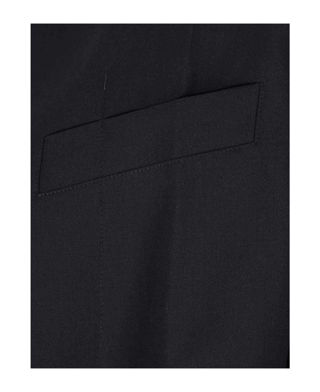 Setchu Double-breasted Blazer - Blue