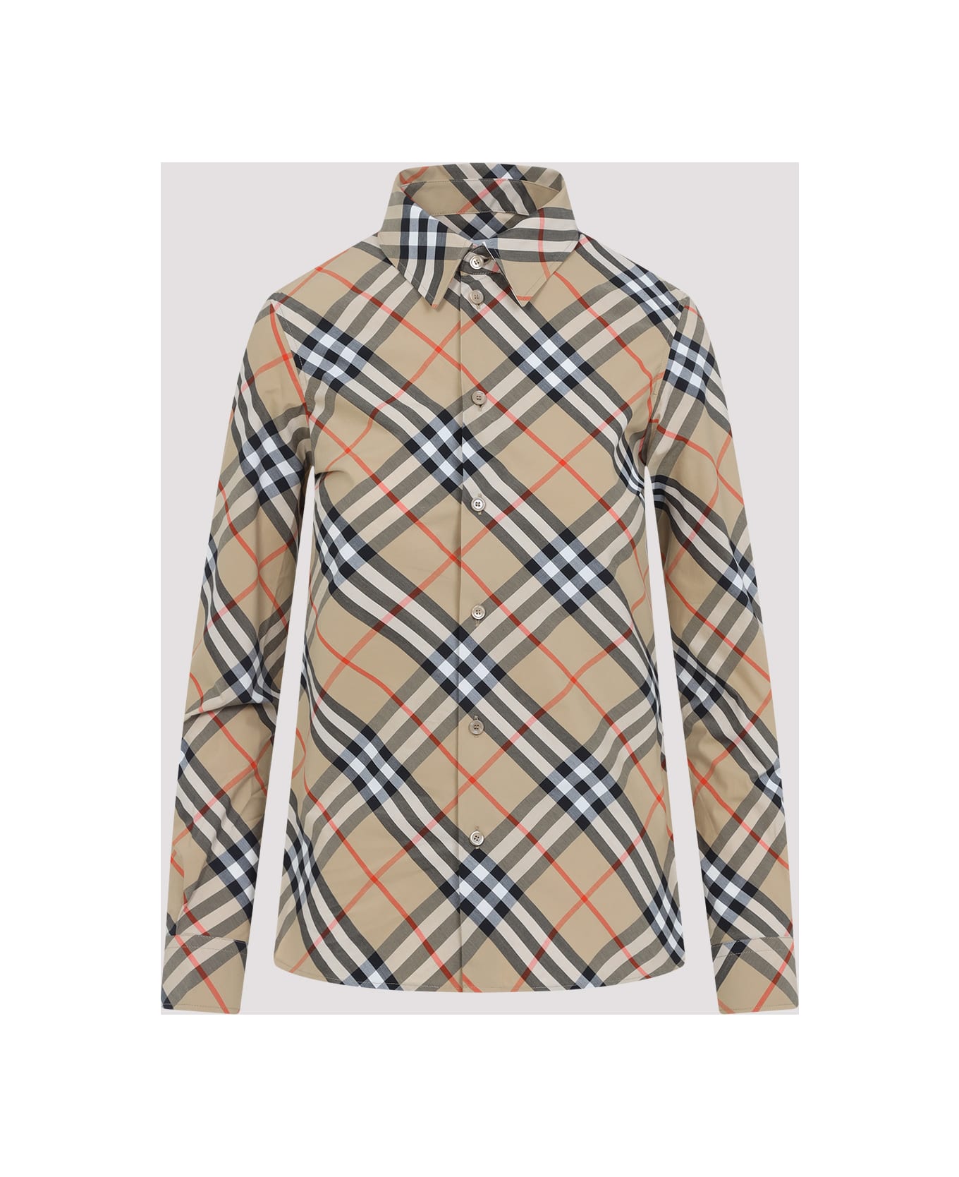 Burberry Check Shirt - Sand Ip Check