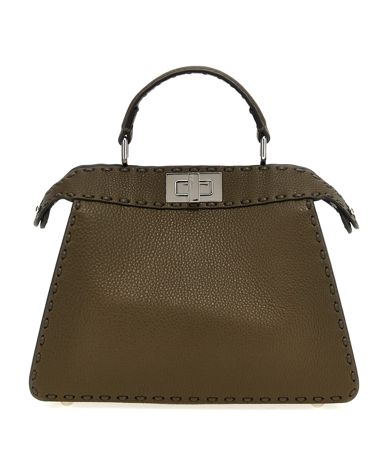 Fendi 'peekaboo Iseeu Small' Handbag - Green トートバッグ