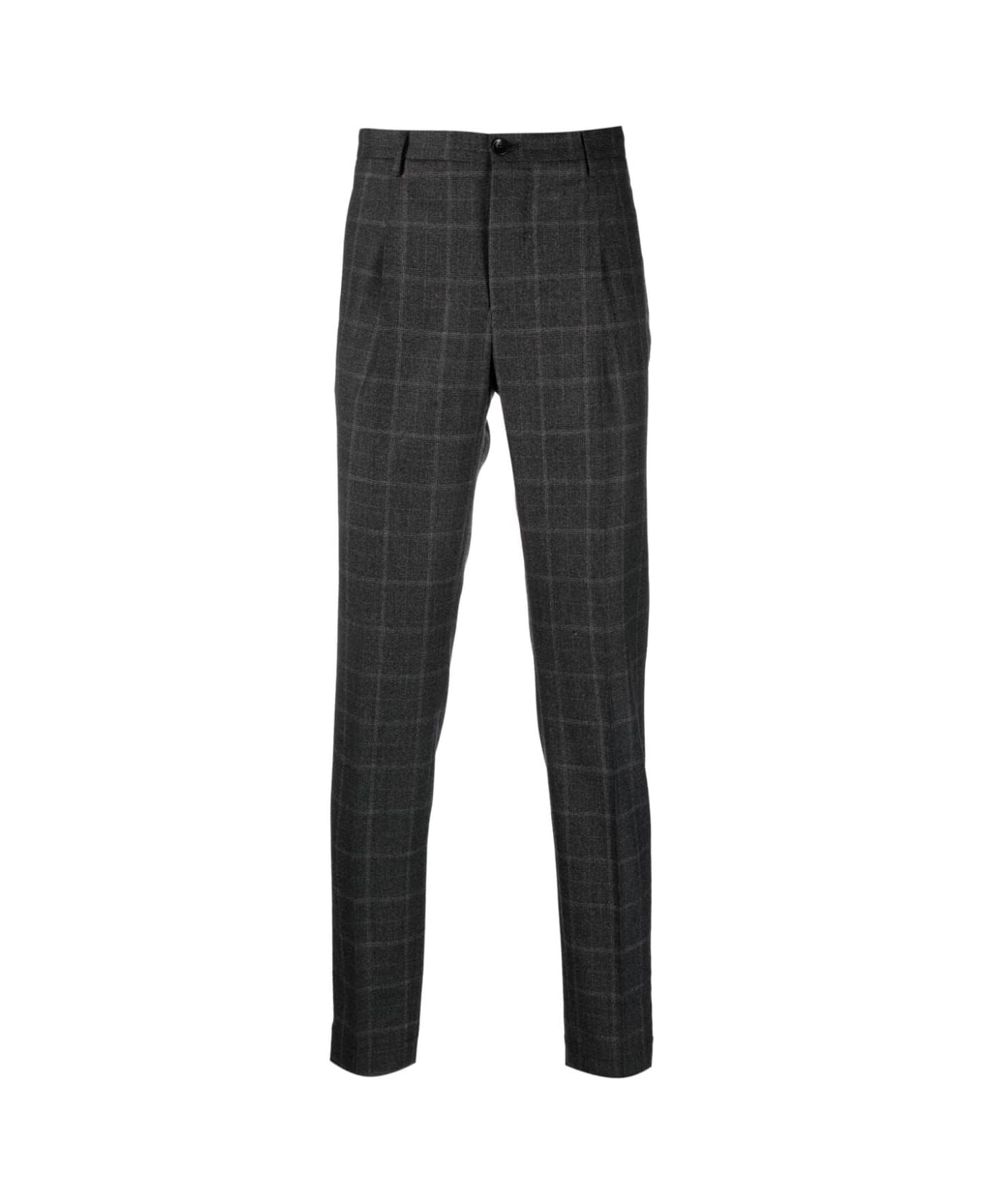 Incotex Trousers With One Pence - Grey