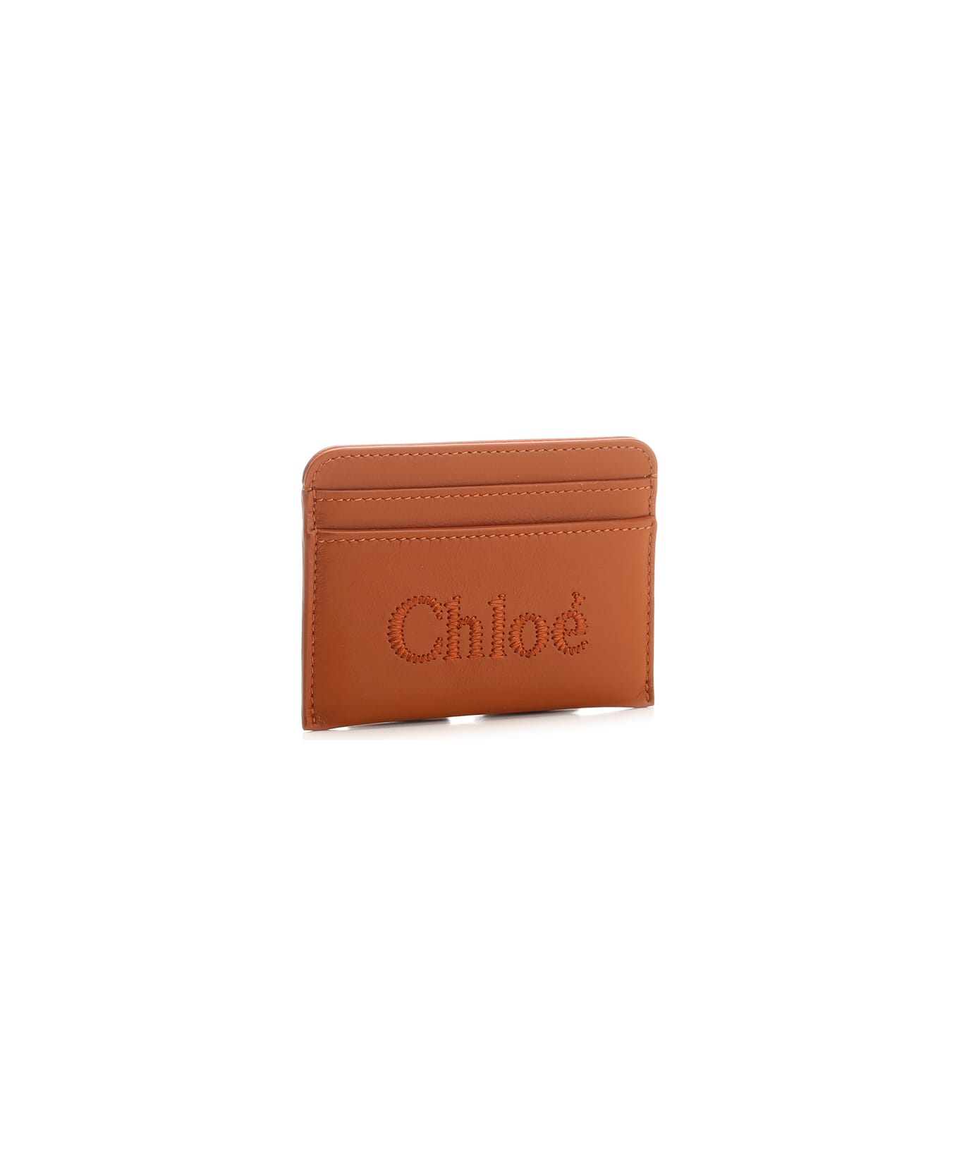 Chloé Card Slots - Brown 財布