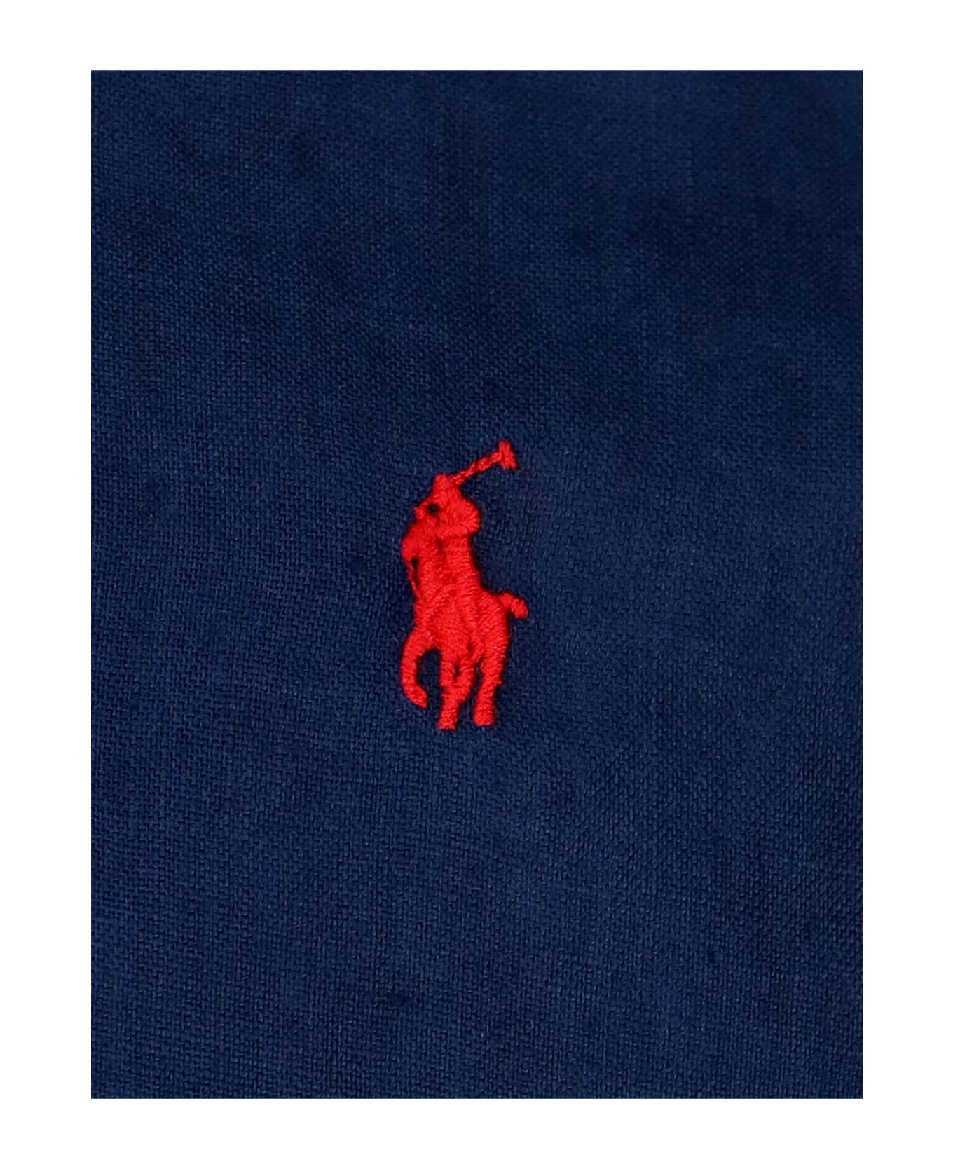 Polo Ralph Lauren Logo Embroidery Shirt - Blue