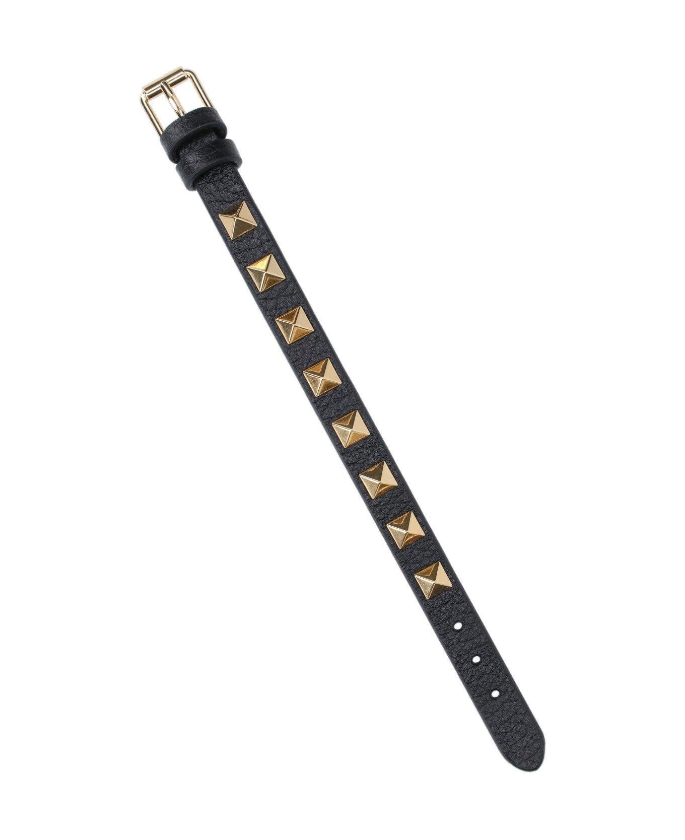 Valentino Garavani Garavani Rockstud Buckled Bracelet - Black