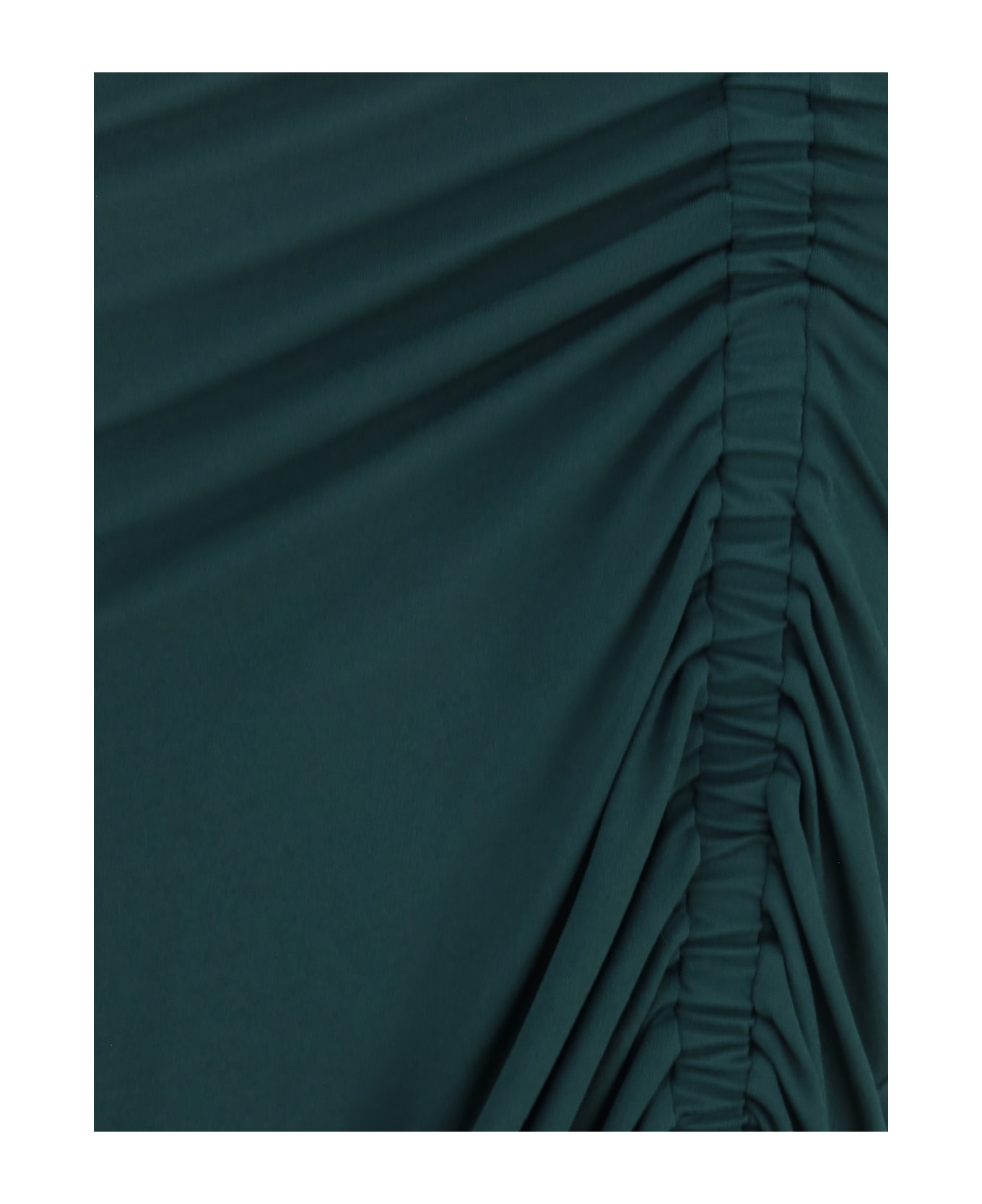 Ferragamo Draped Midi Dress