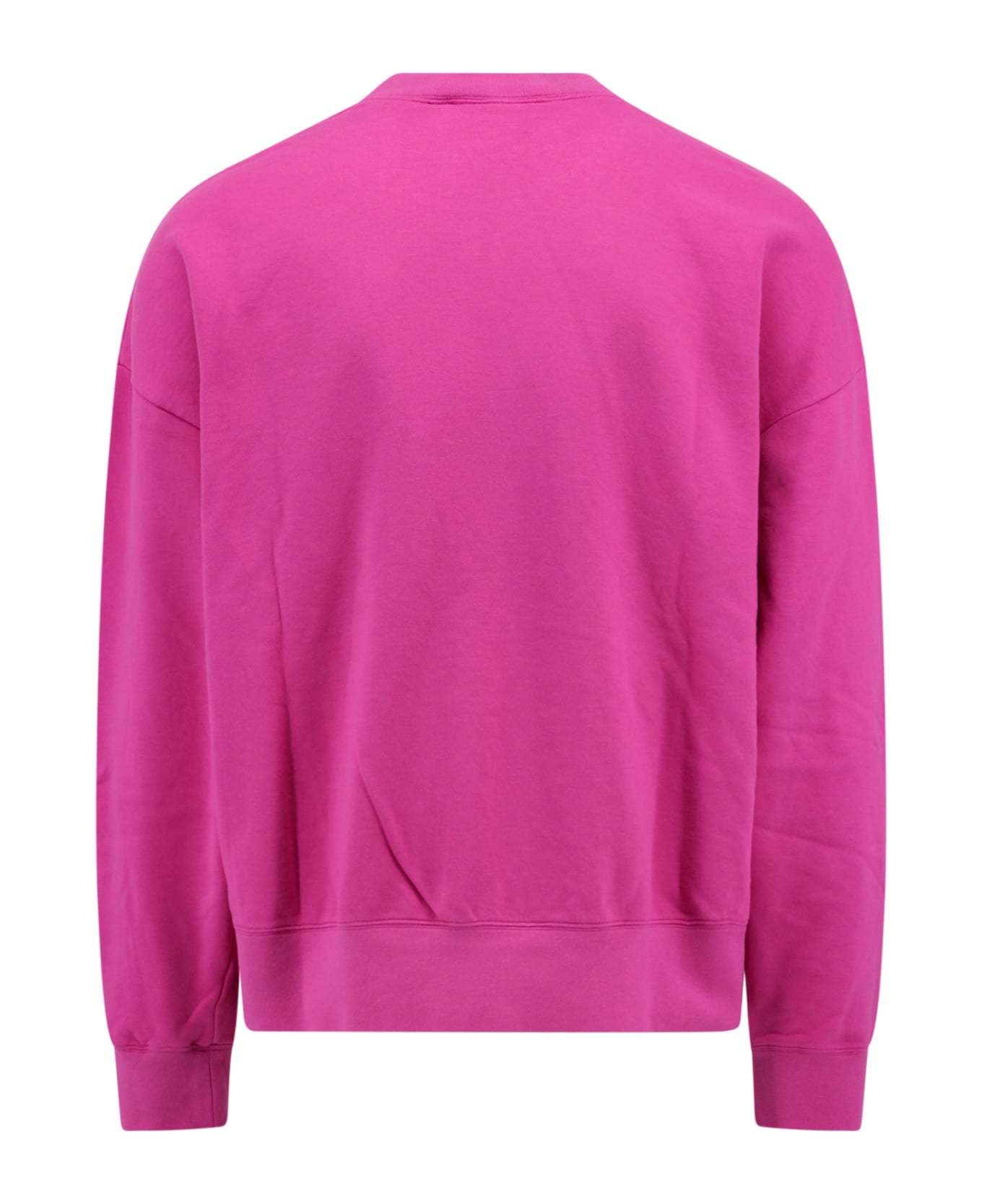 Palm Angels Cotton Sweatshirt With Logo Embroidery - Pink フリース
