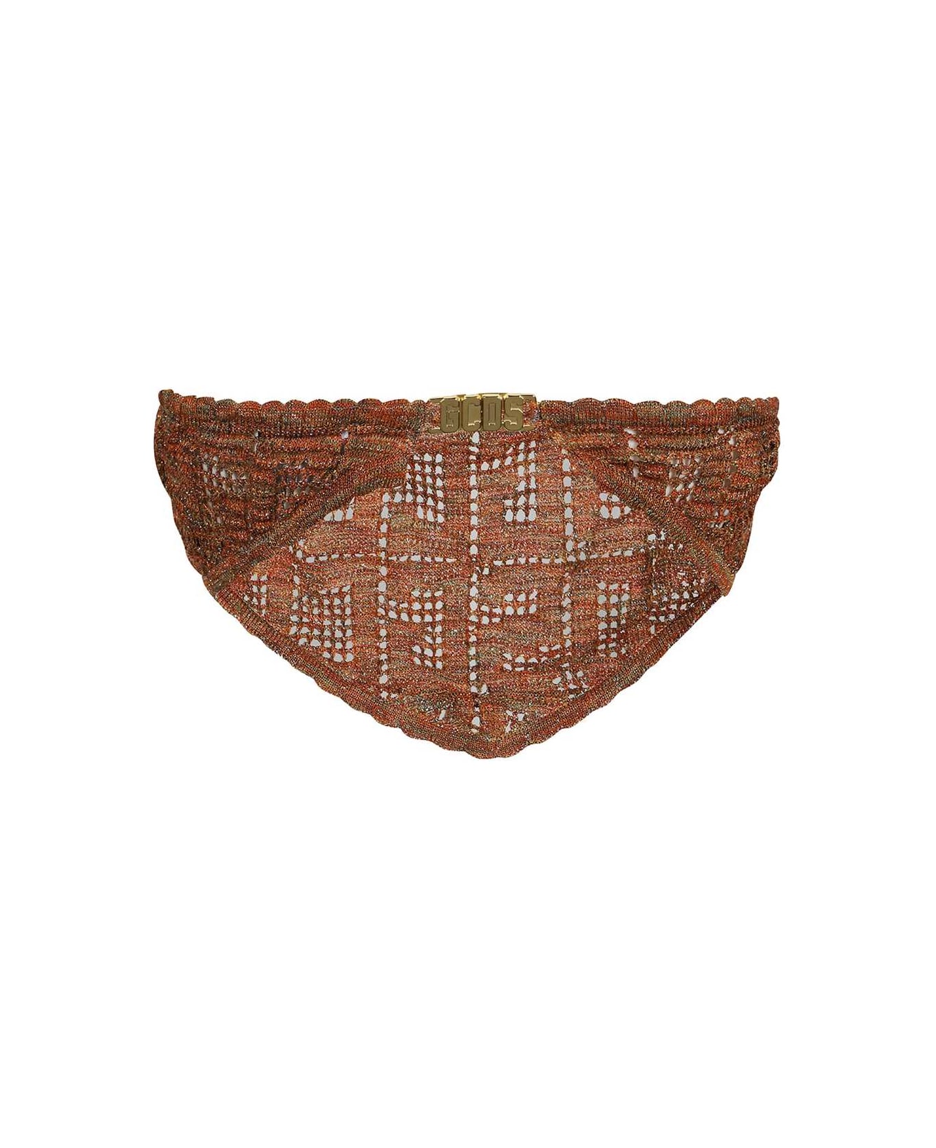 GCDS Knitted Top - Copper