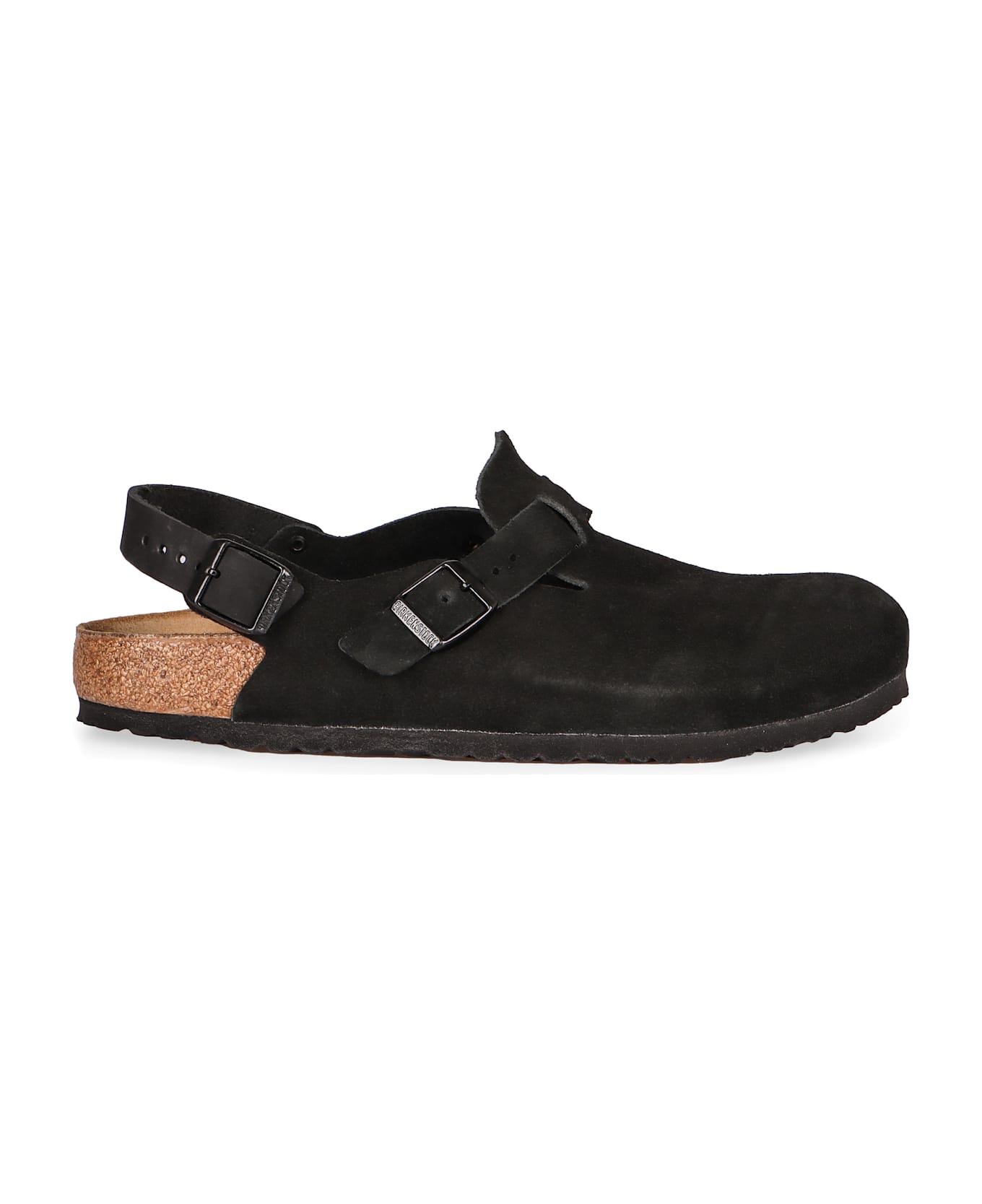 Birkenstock Tokio Suede Mules - black