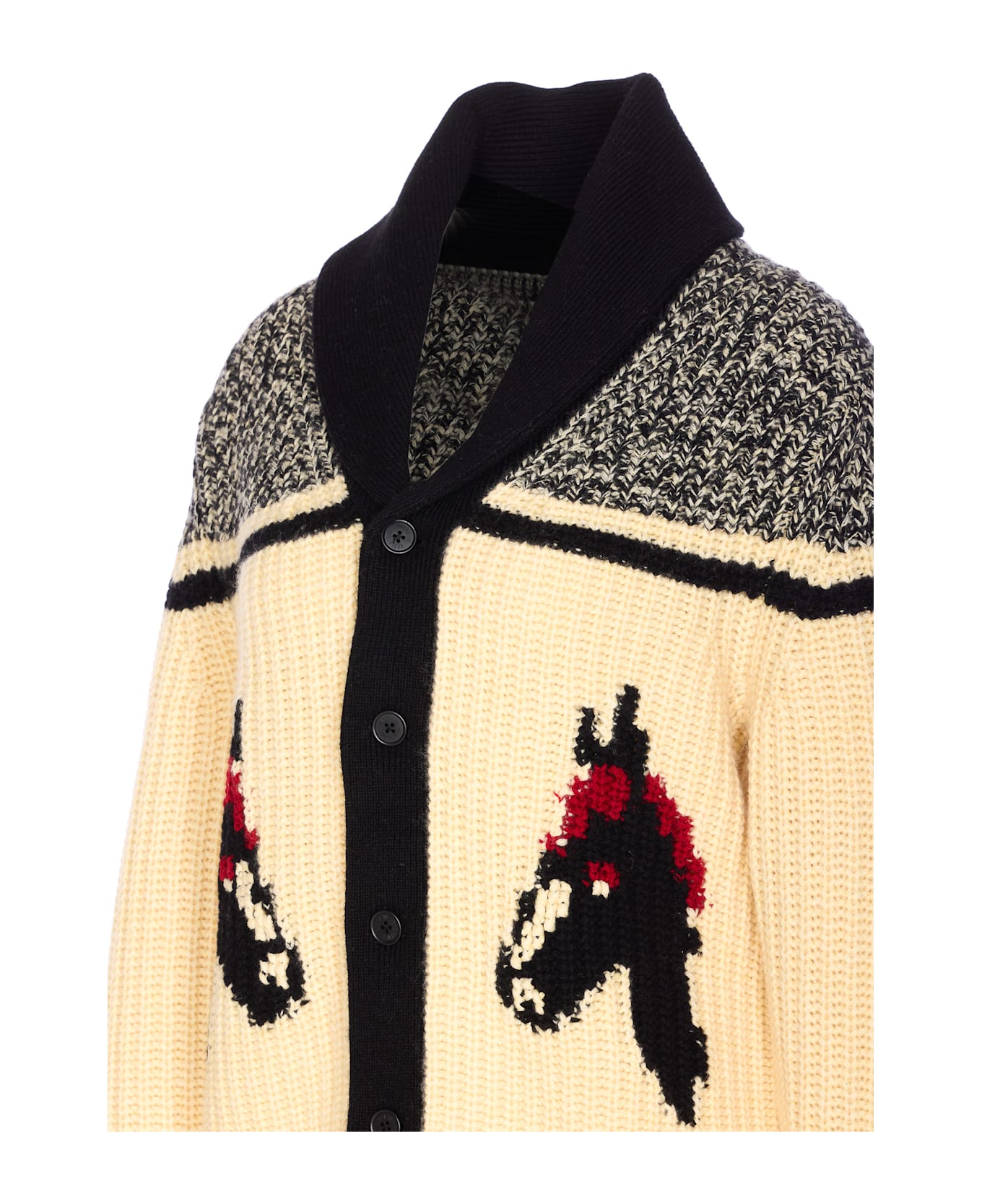 Guest in Residence Rodeo Cardigan - White