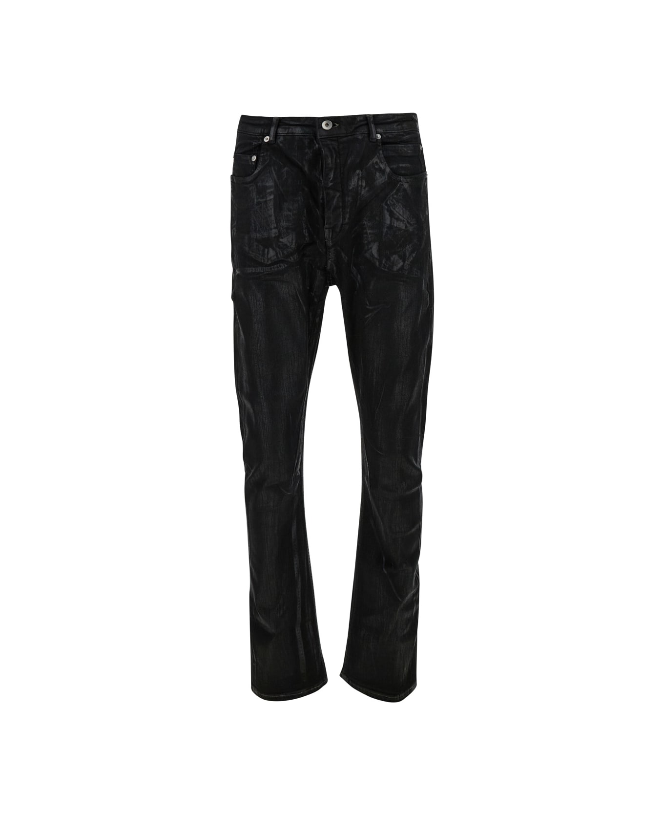DRKSHDW Black Low Waist Jeans In Cotton Blend Man - Black