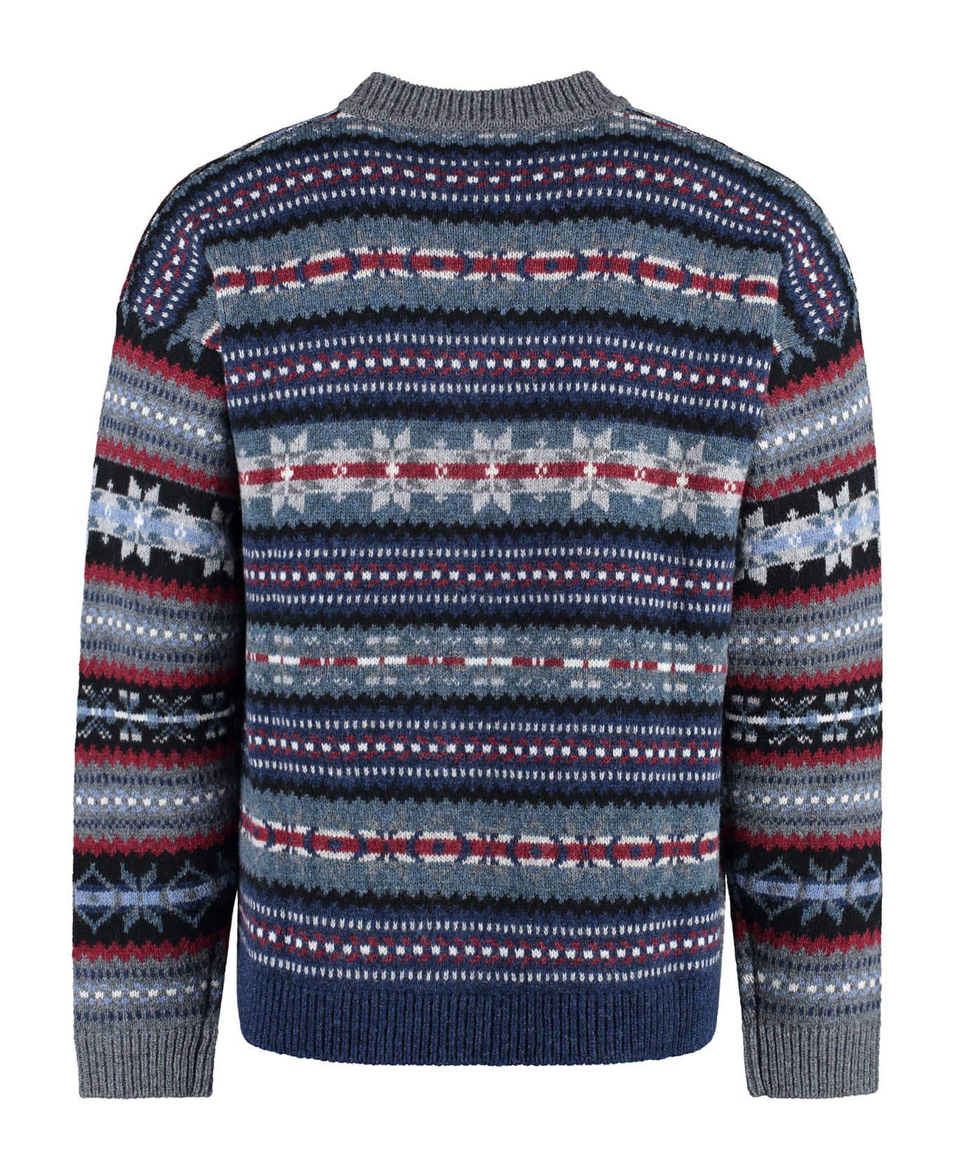 Woolrich Virgin Wool Crew-neck Sweater - Multicolor ニットウェア