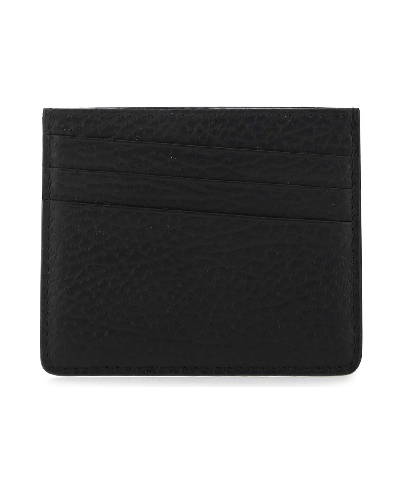 Maison Margiela Black Leather Card Holder - T8013