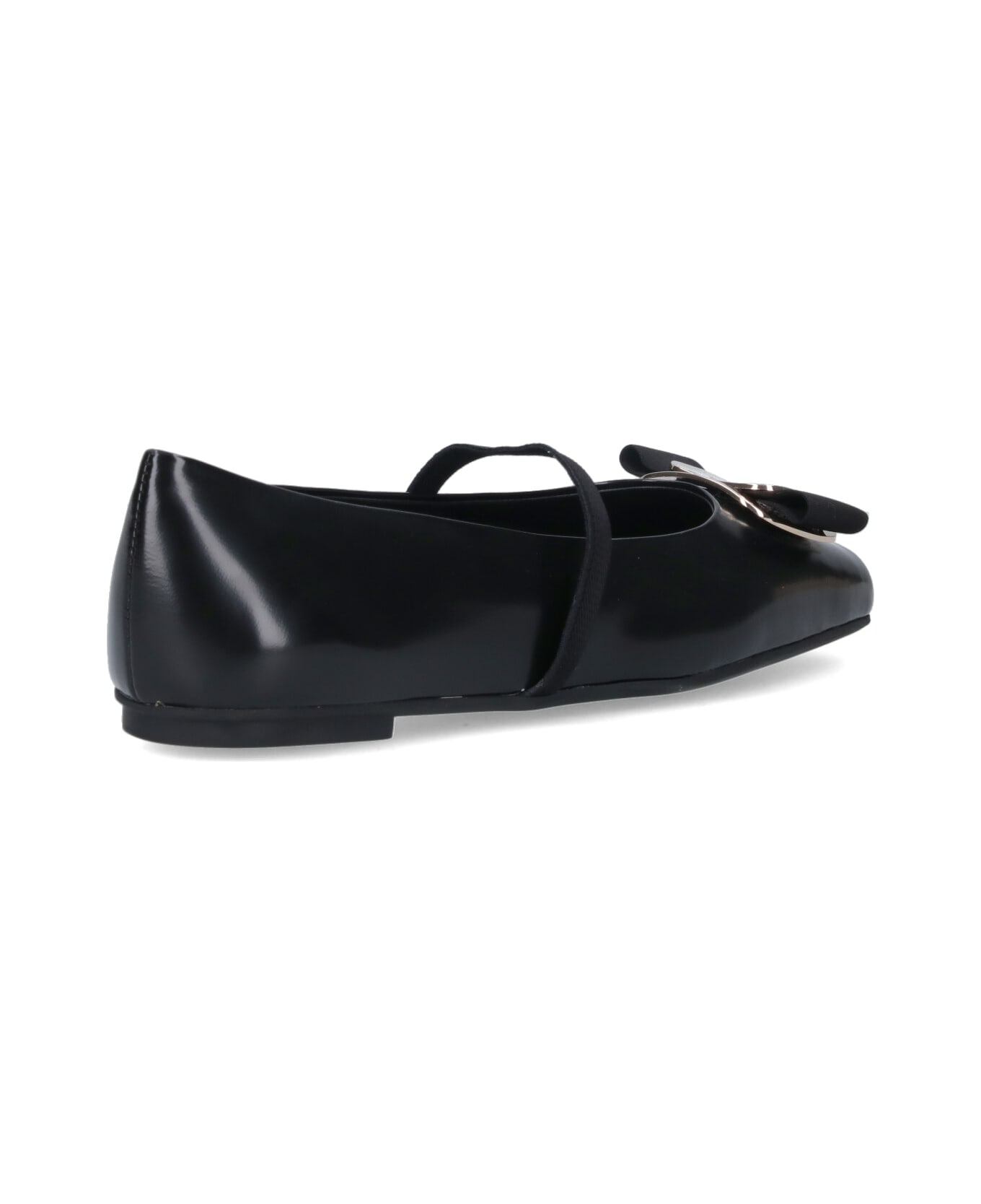 Ferragamo "new Vara" Ballet Flats - Black  