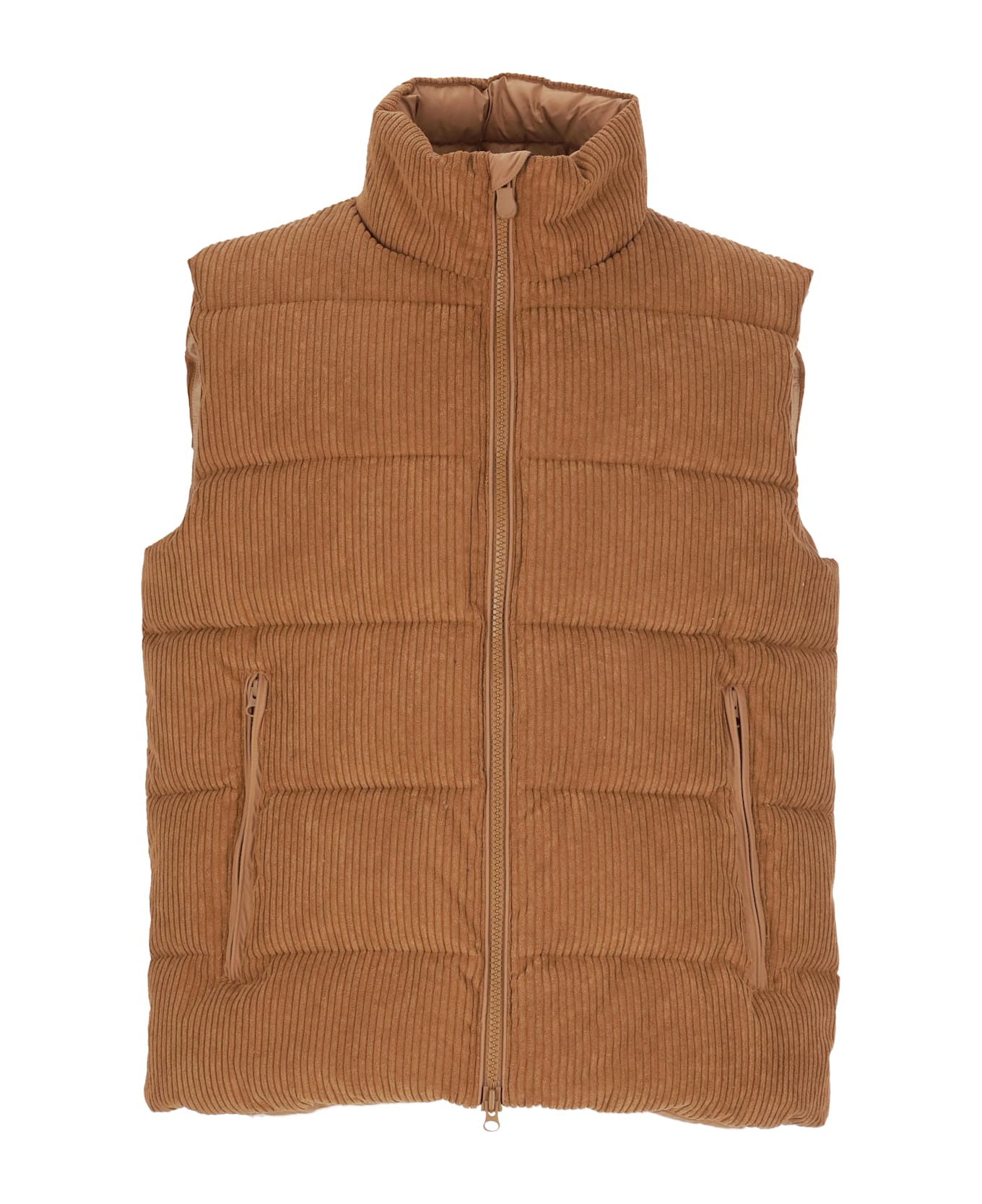 Save the Duck Euryops Sleeveless Jacket - Brown