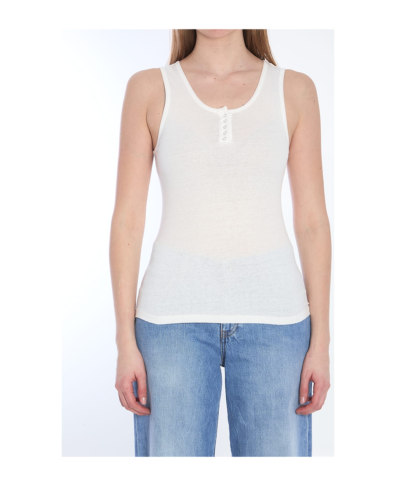 The Row Mansel Tank Top - WHITE