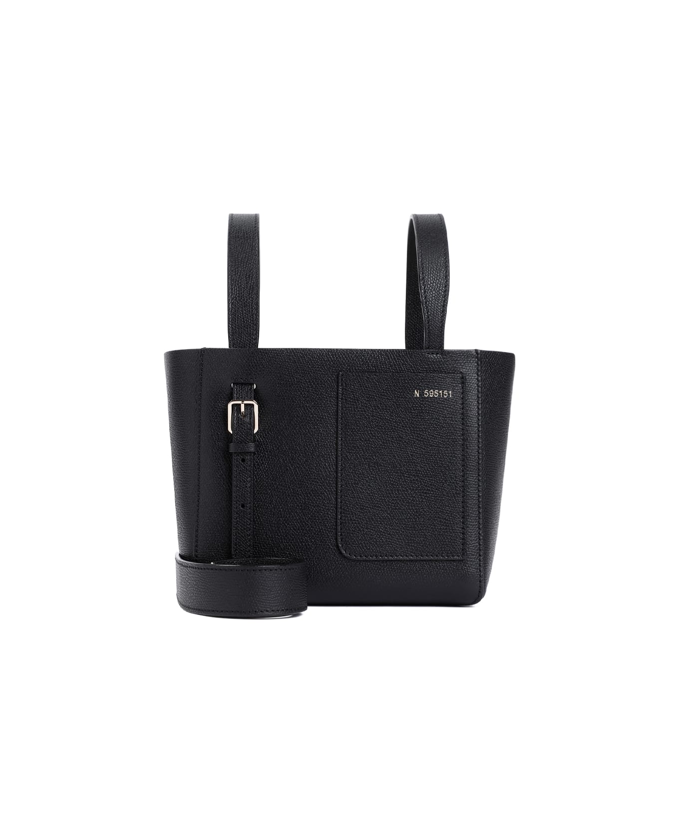 Valextra Bucket Mini Bag - Nn Nero