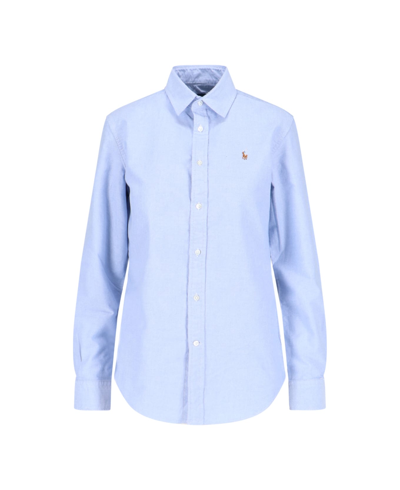 Polo Ralph Lauren Oxford Logo Shirt - Light Blue シャツ