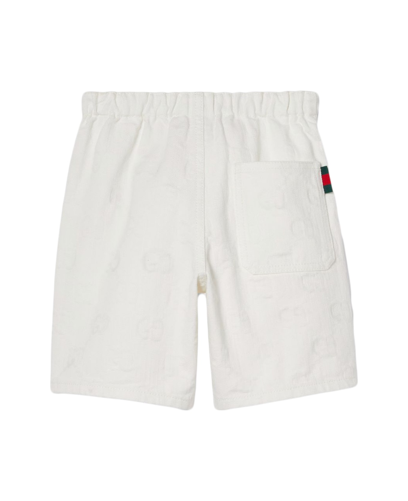 Gucci Kids Shorts White - White