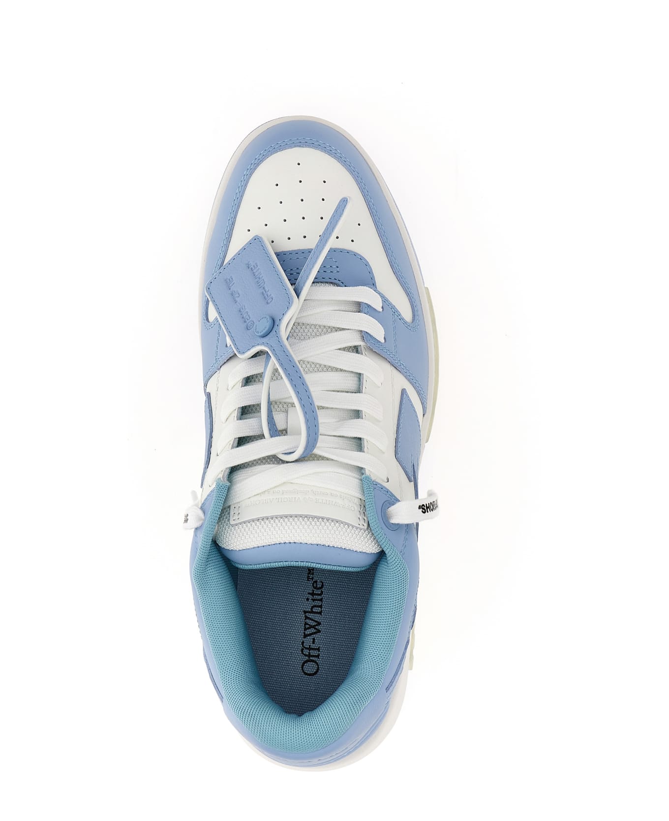 Off-White Out Of Office Sneakers - WHITE/LIGHT BLUE