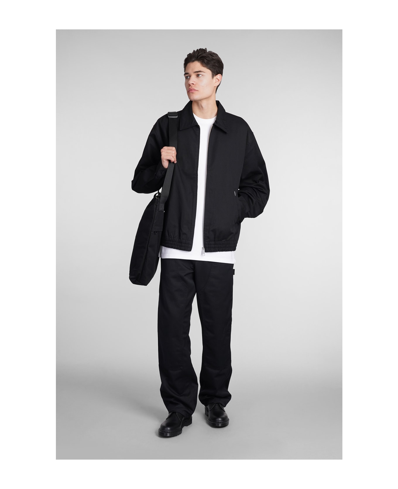 Carhartt WIP Casual Jacket In Black printed - Nero
